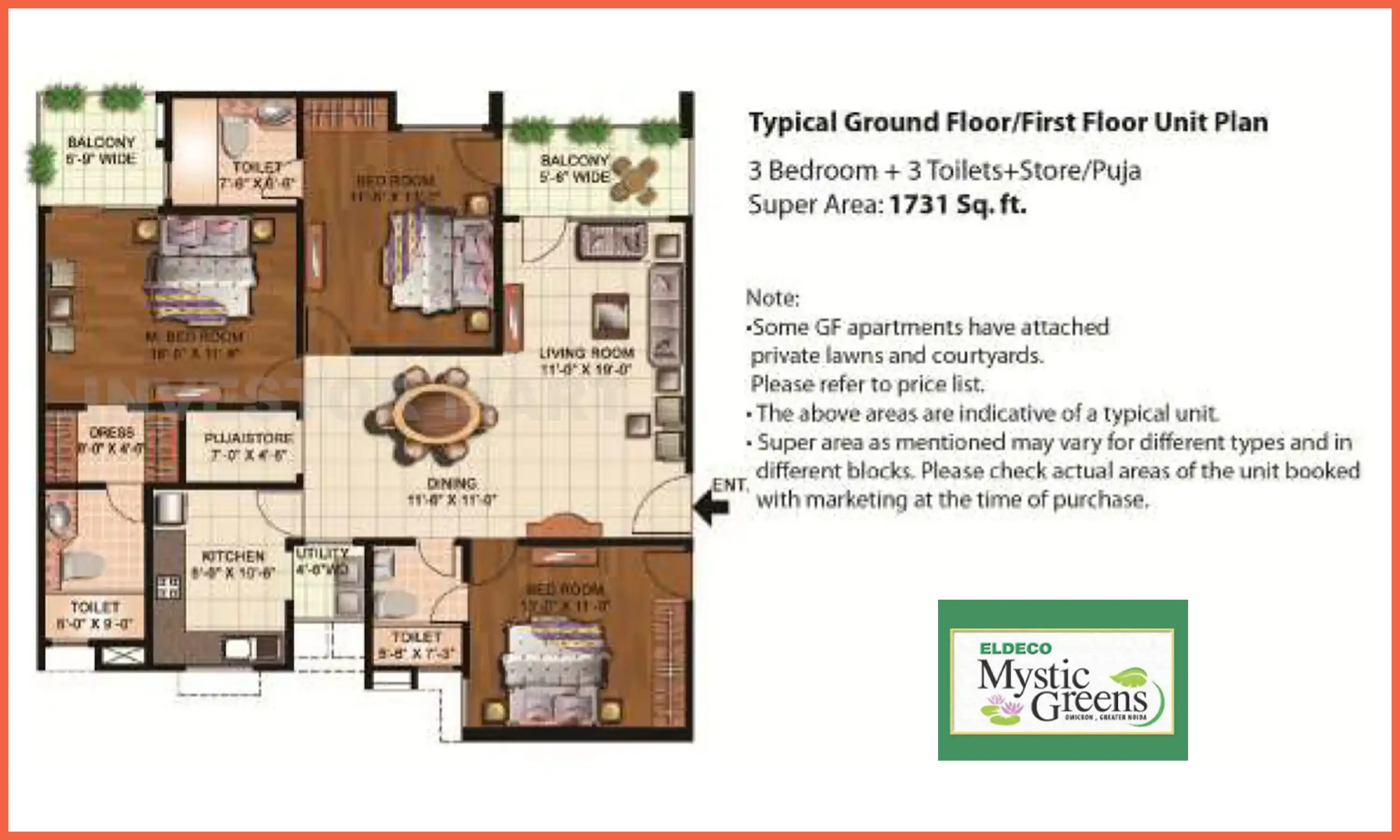 1731 Sqft