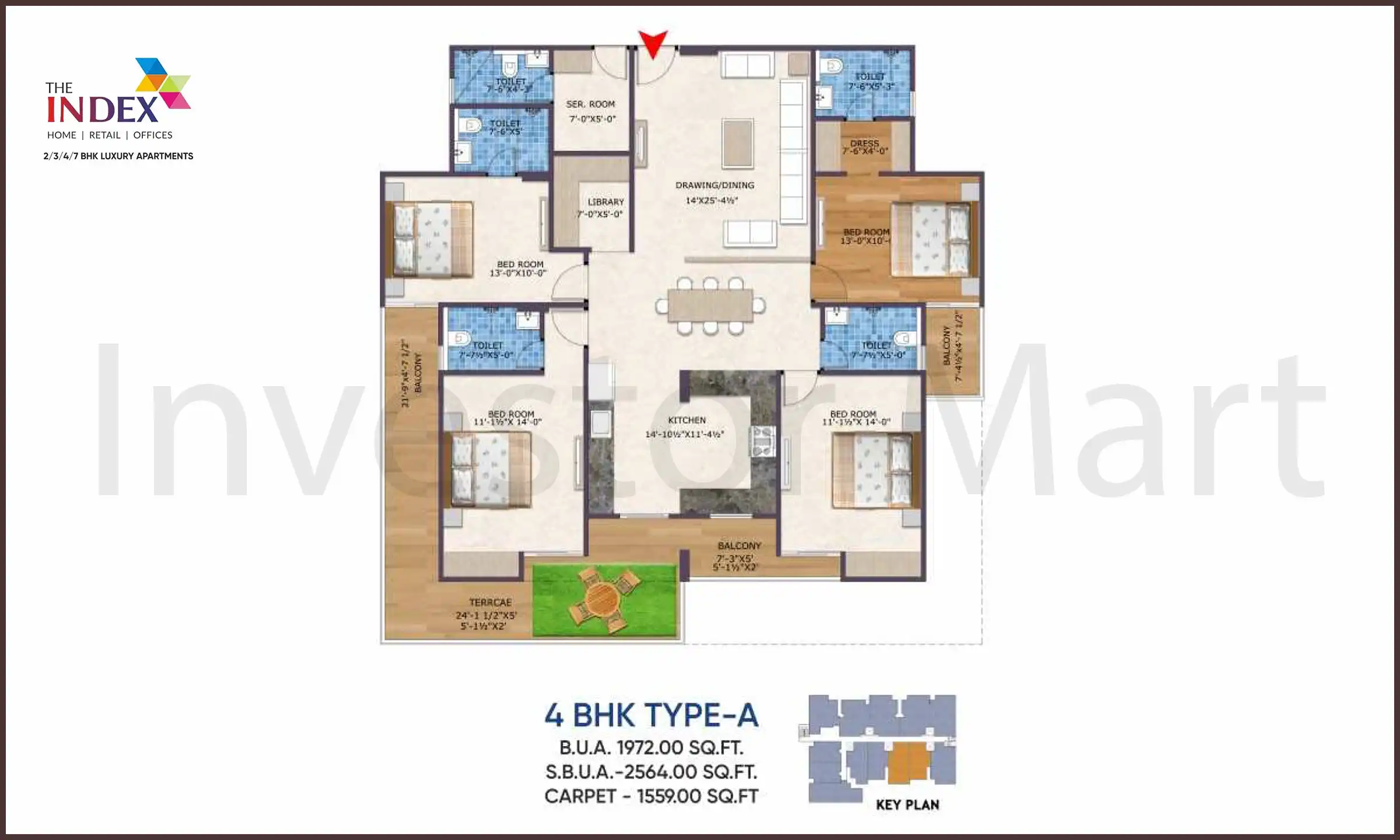 2464 Sqft