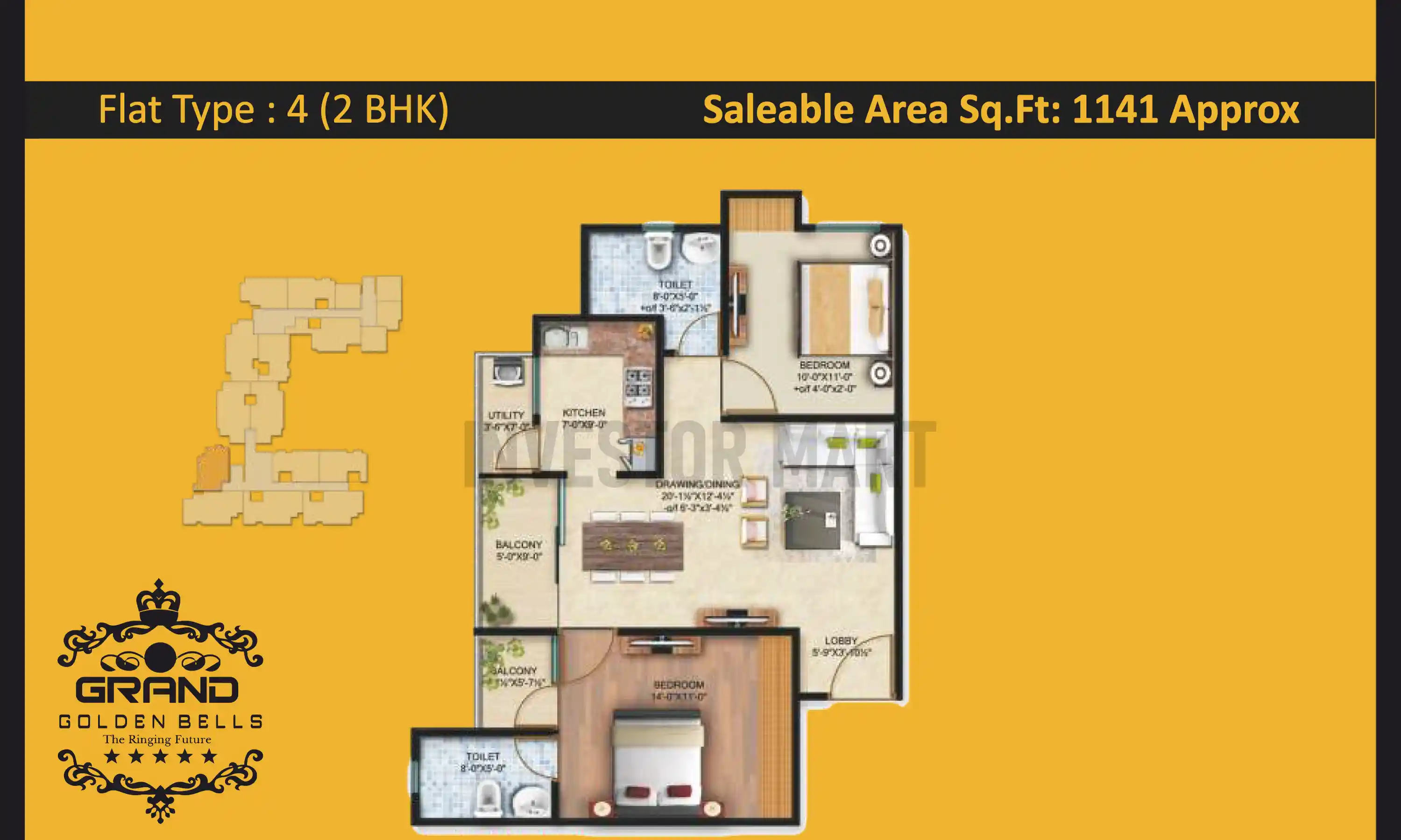 1141 Sqft