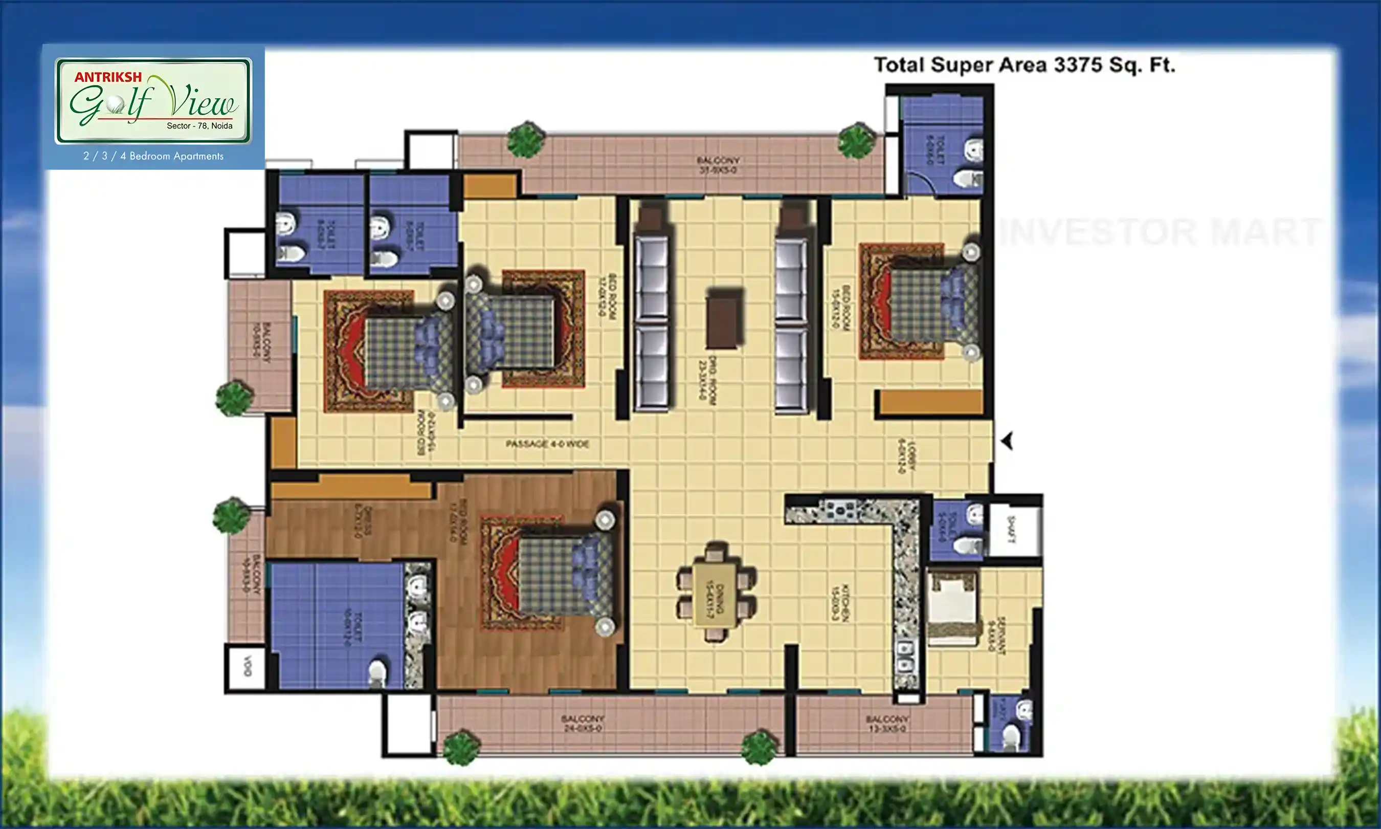 3375 Sqft