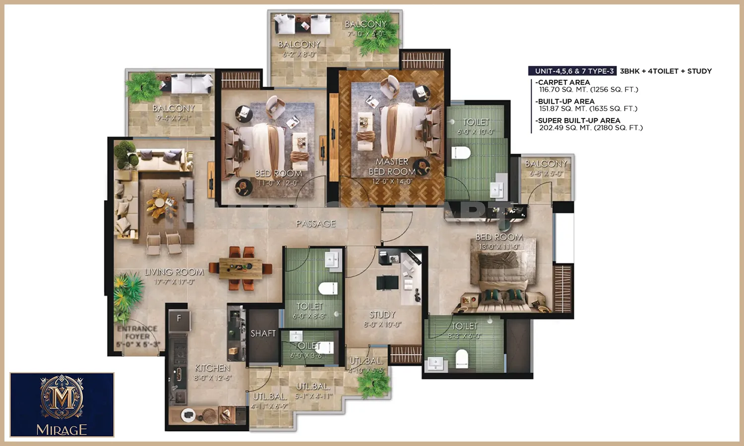 2180 Sqft