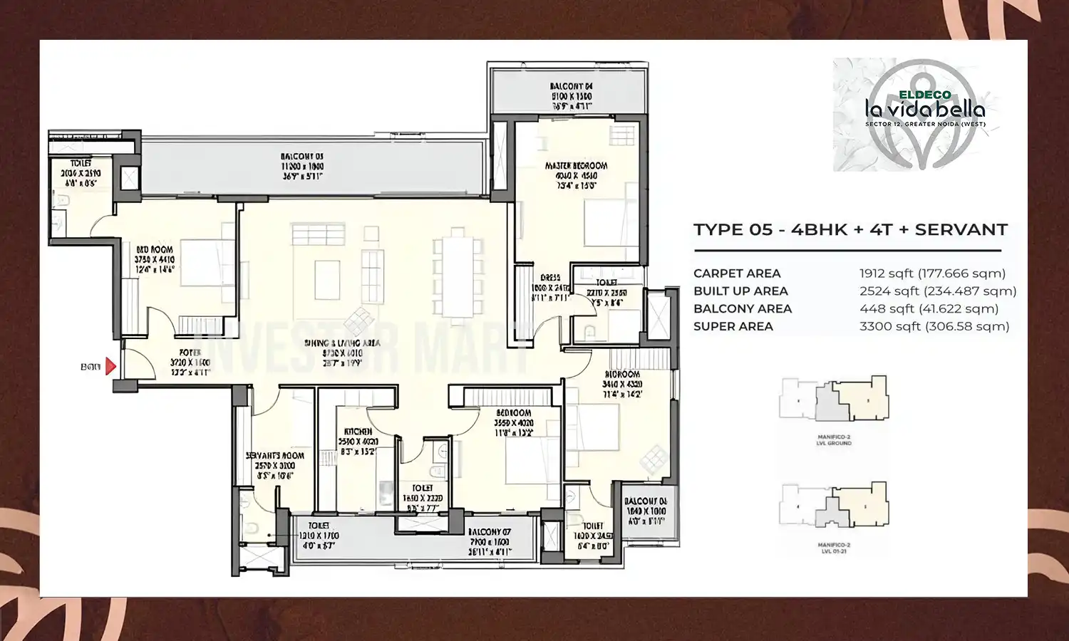 3300 Sqft