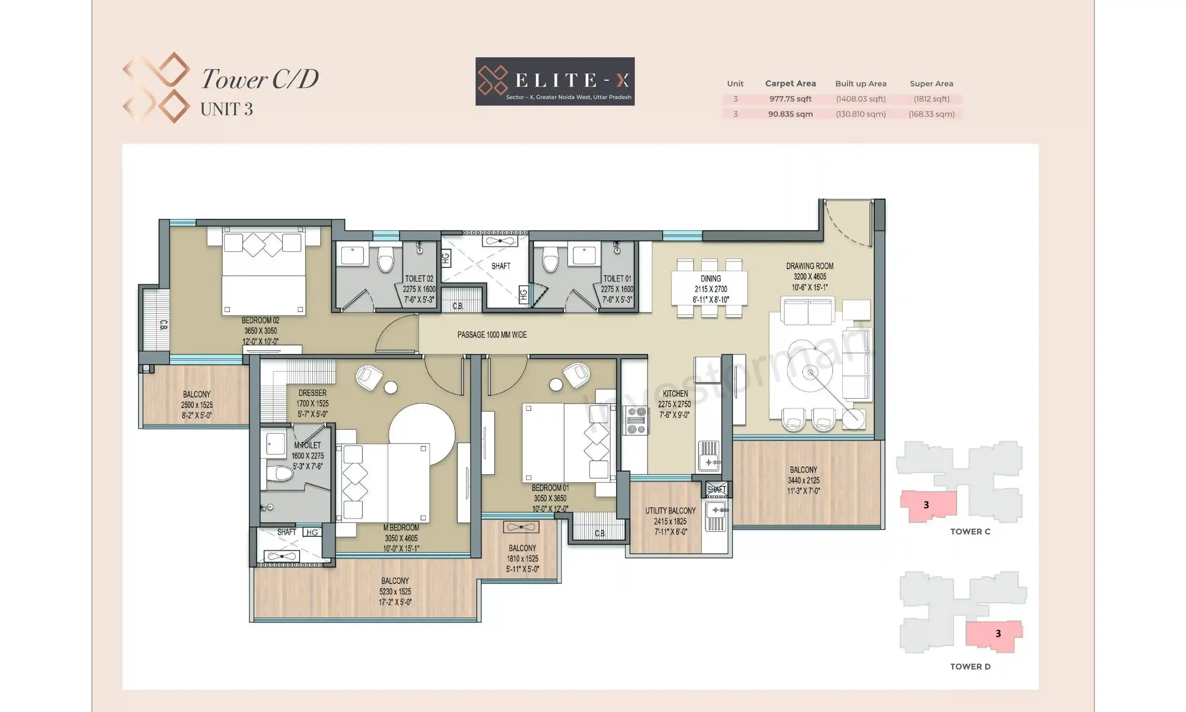 1812 Sqft