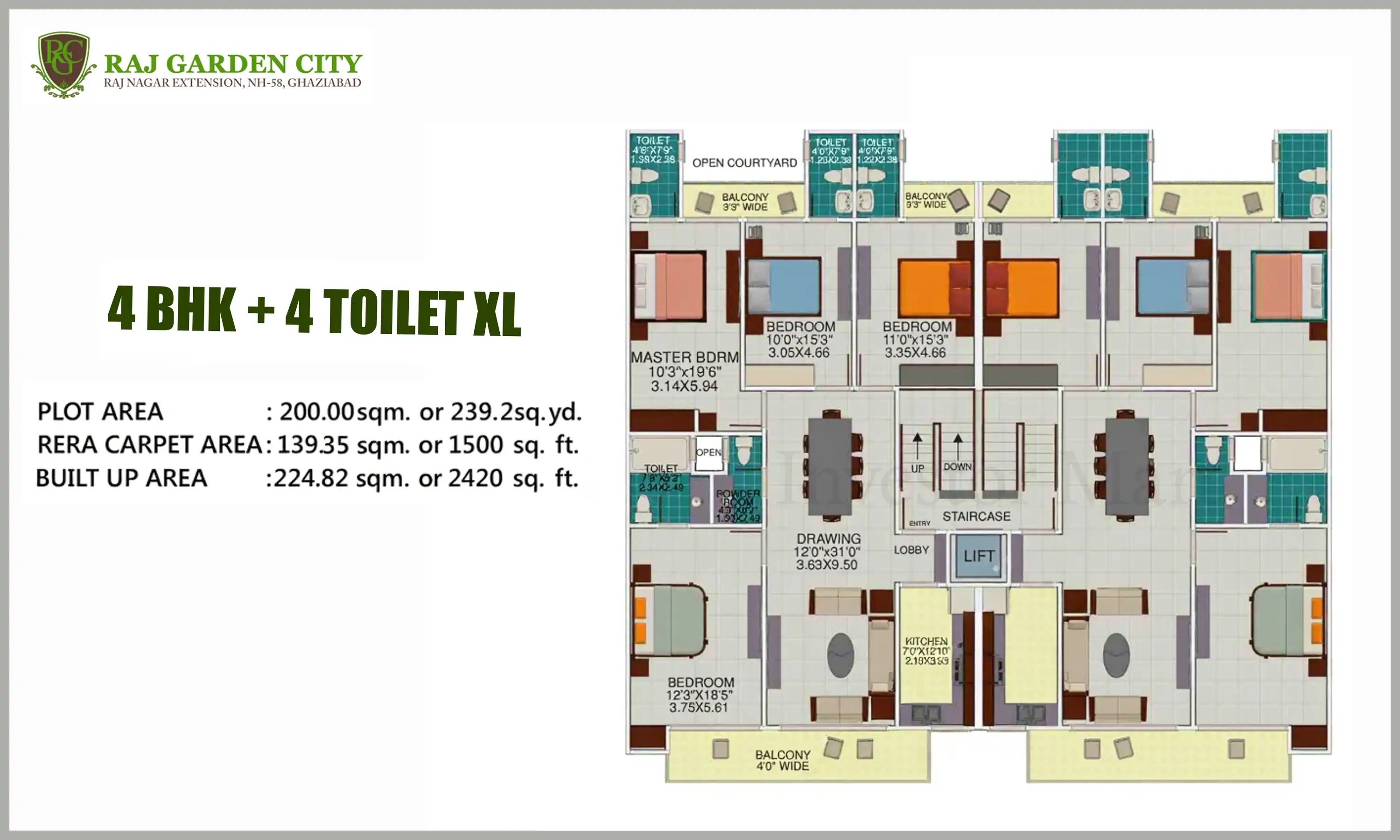 2420 Sqft