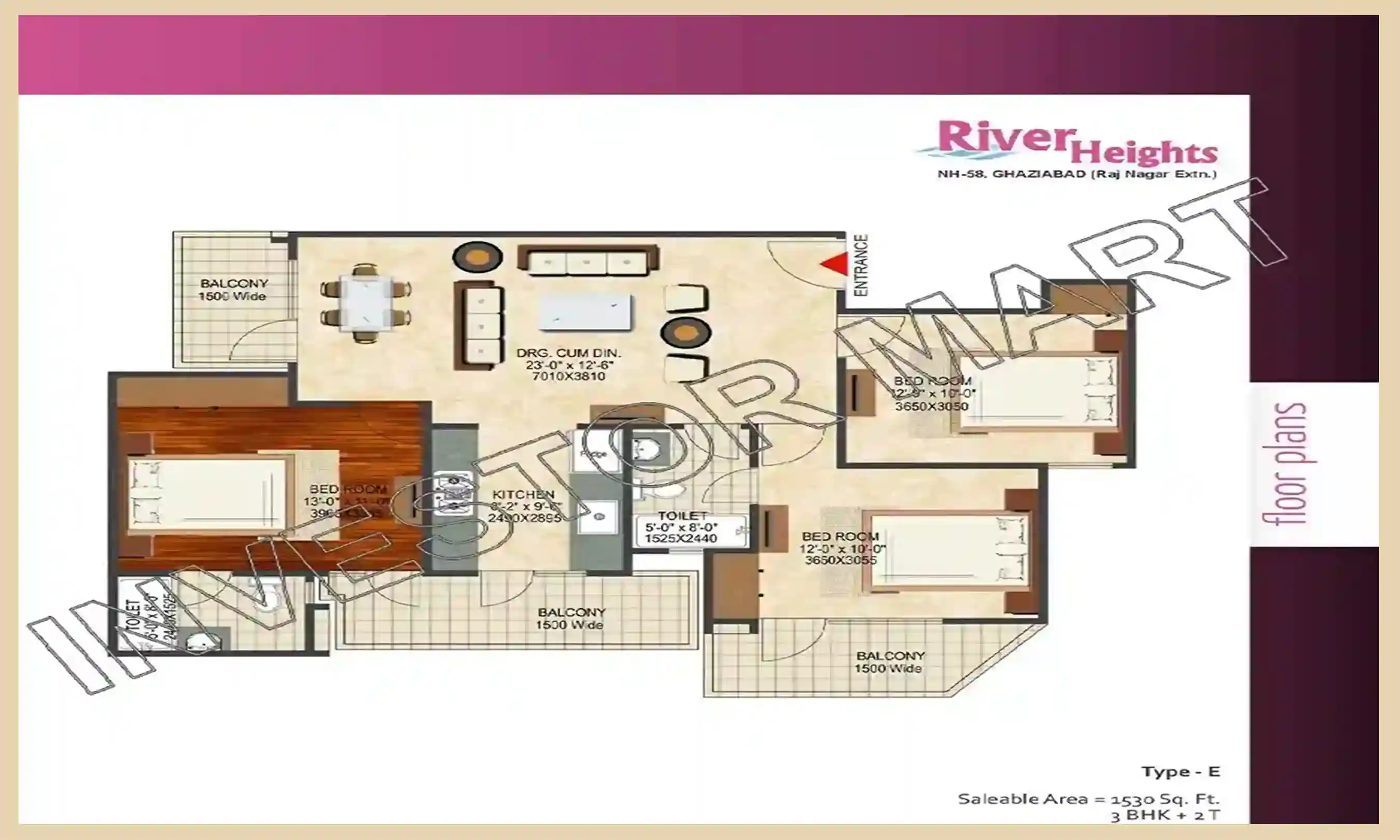 1530 Sqft