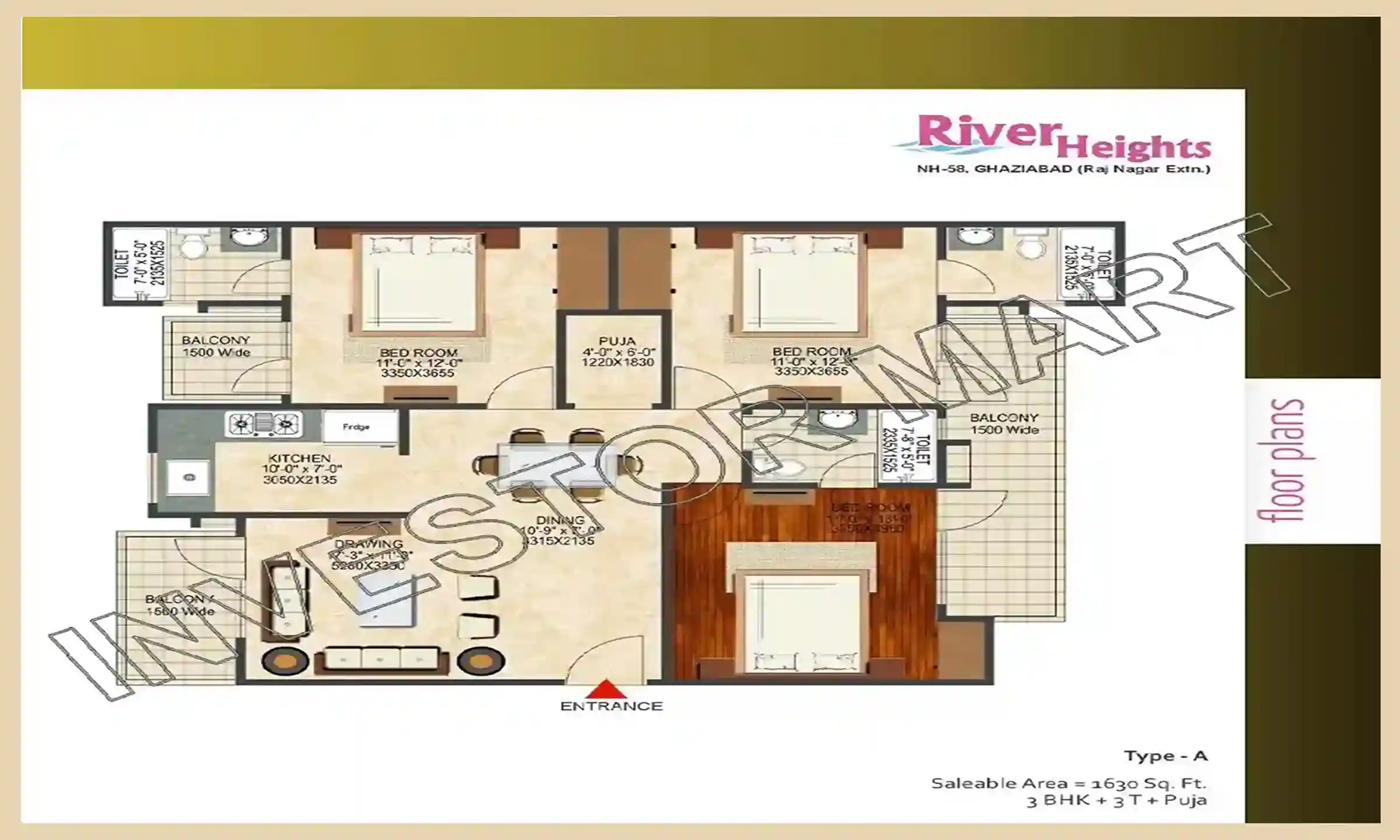 1630 Sqft