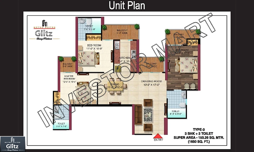 1650 Sqft