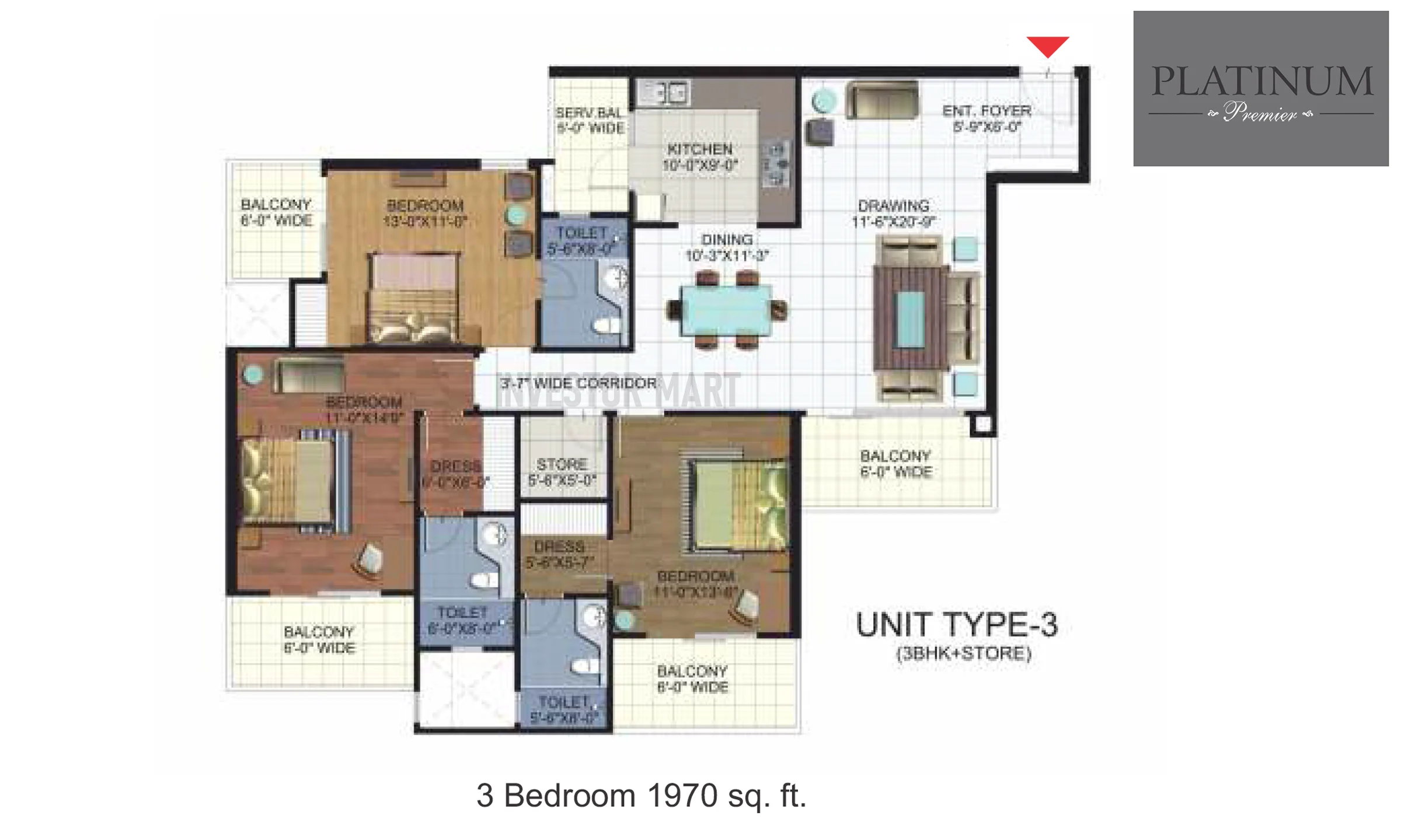 1970 Sqft