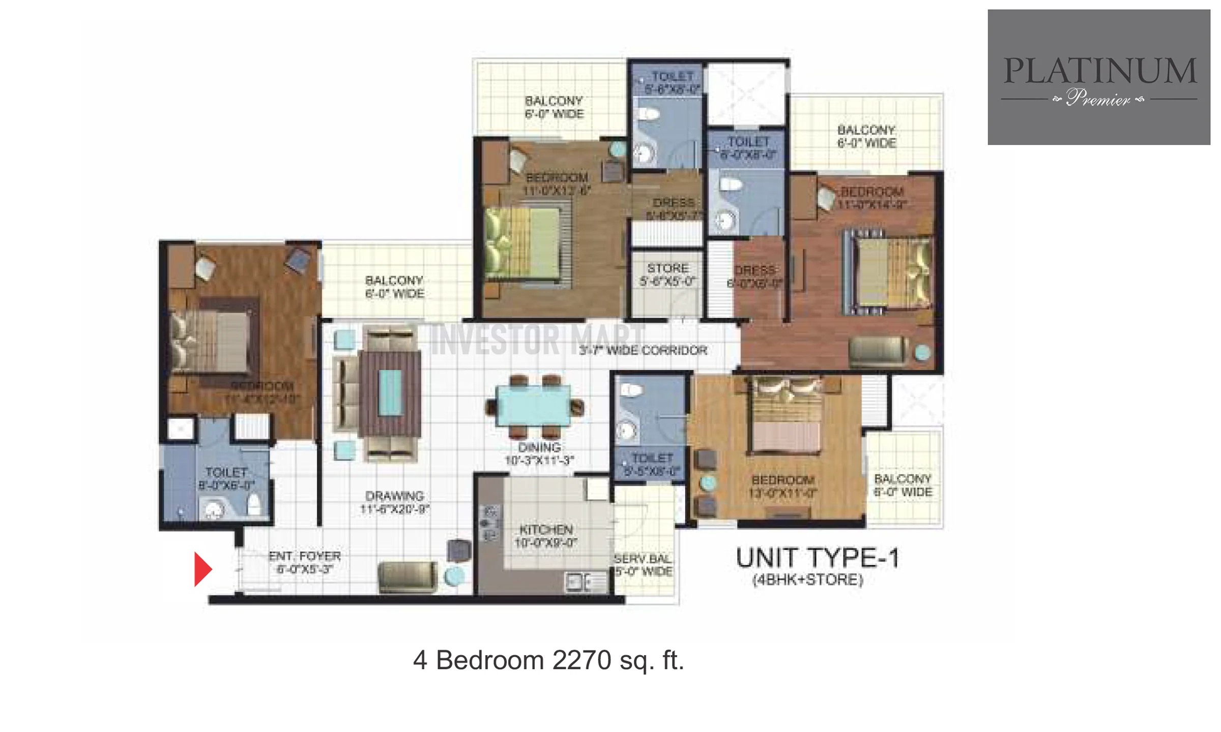 2270 Sqft