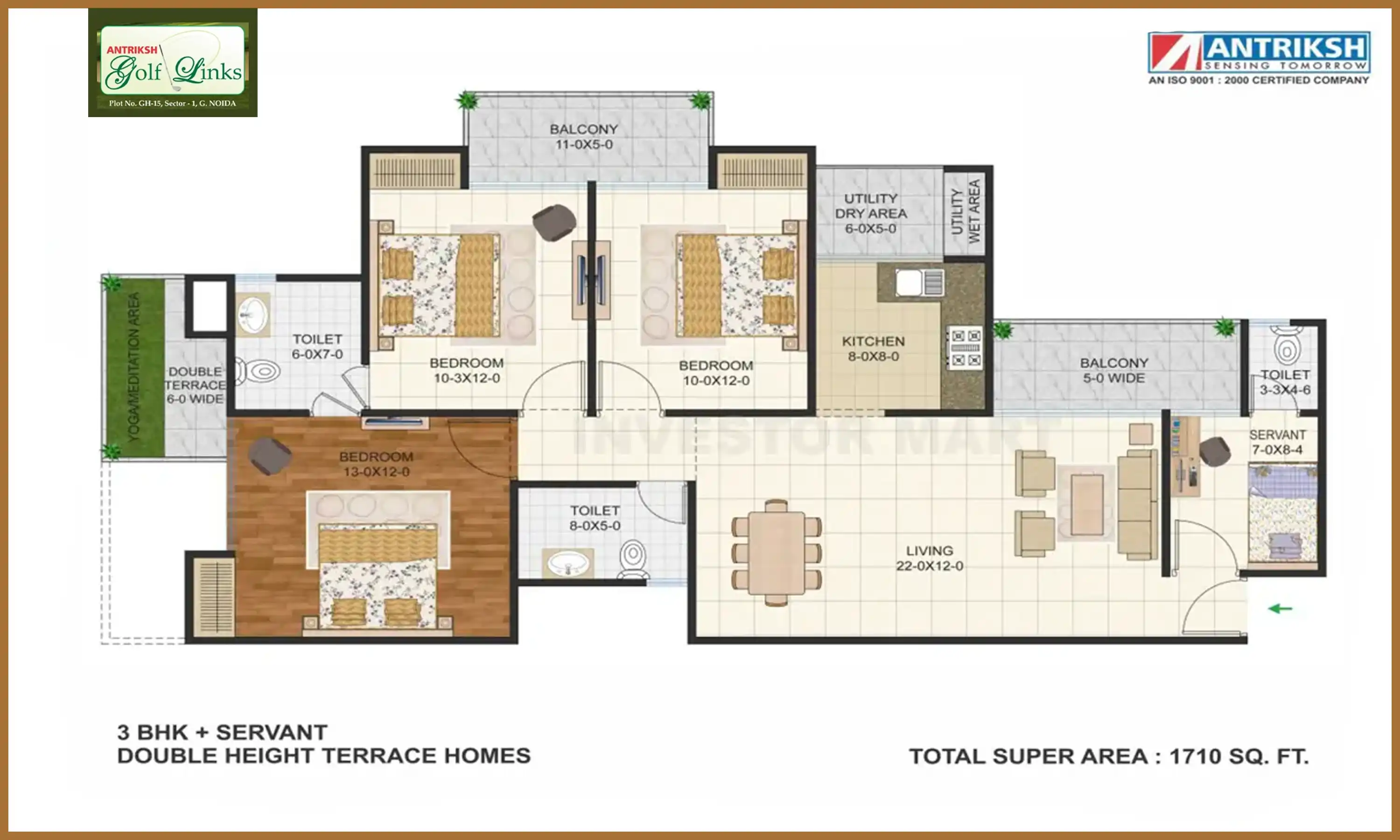 1710 Sqft