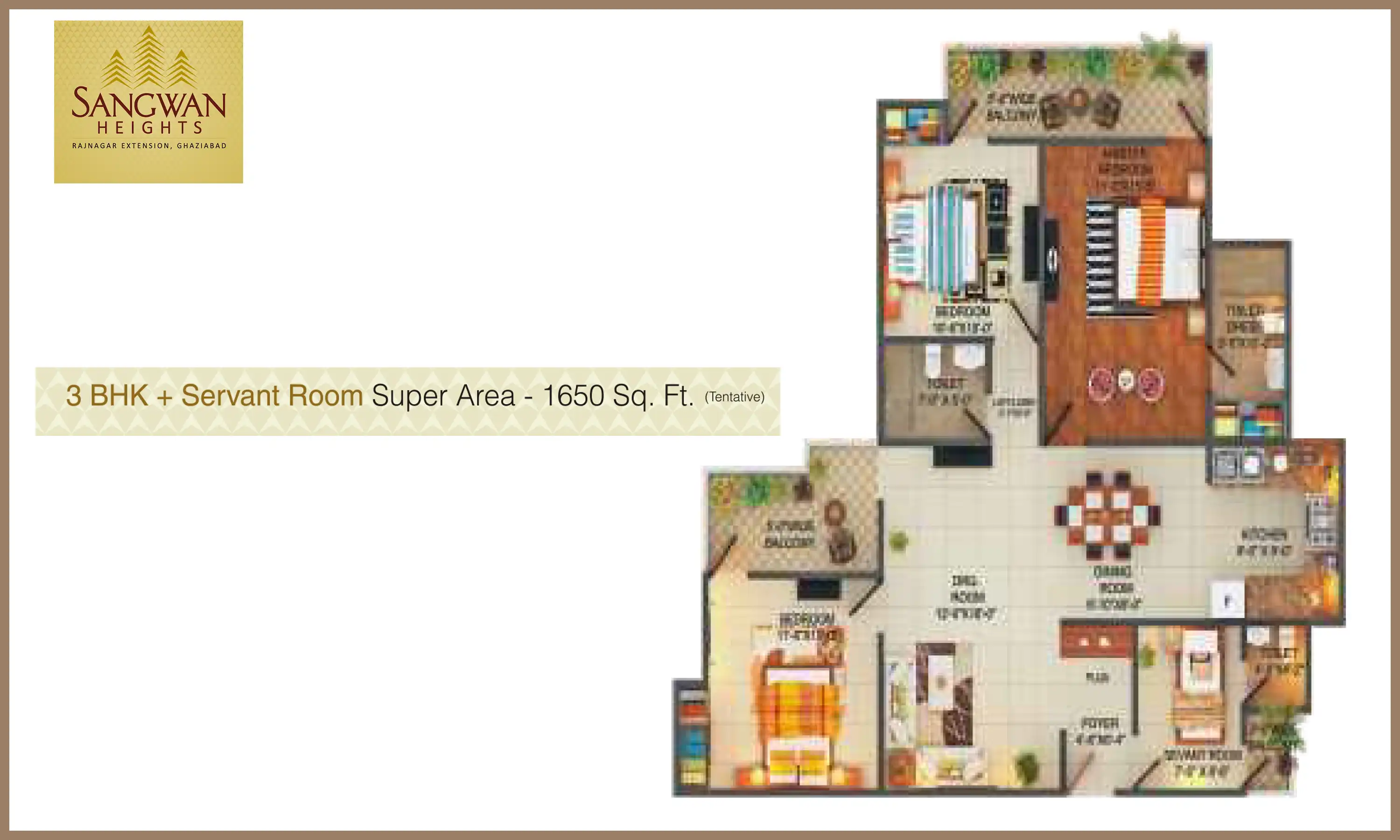 1650 Sqft