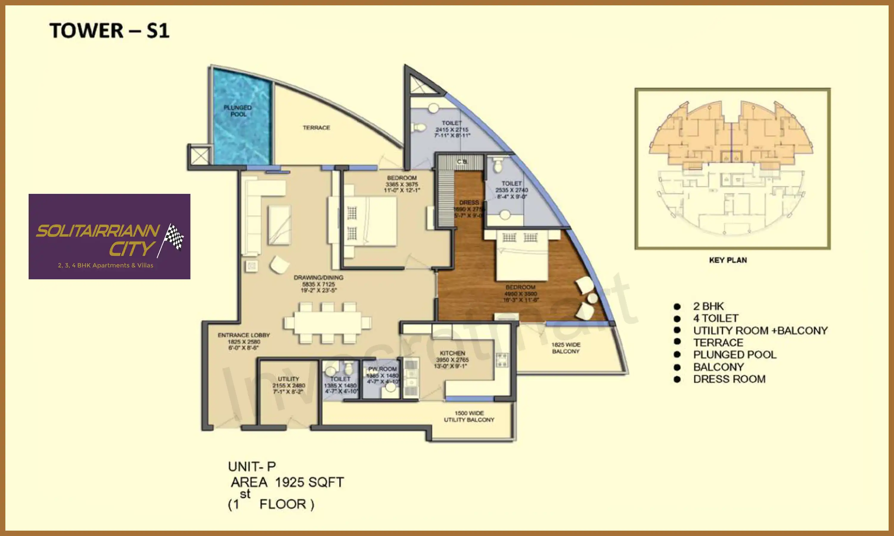 1925 Sqft