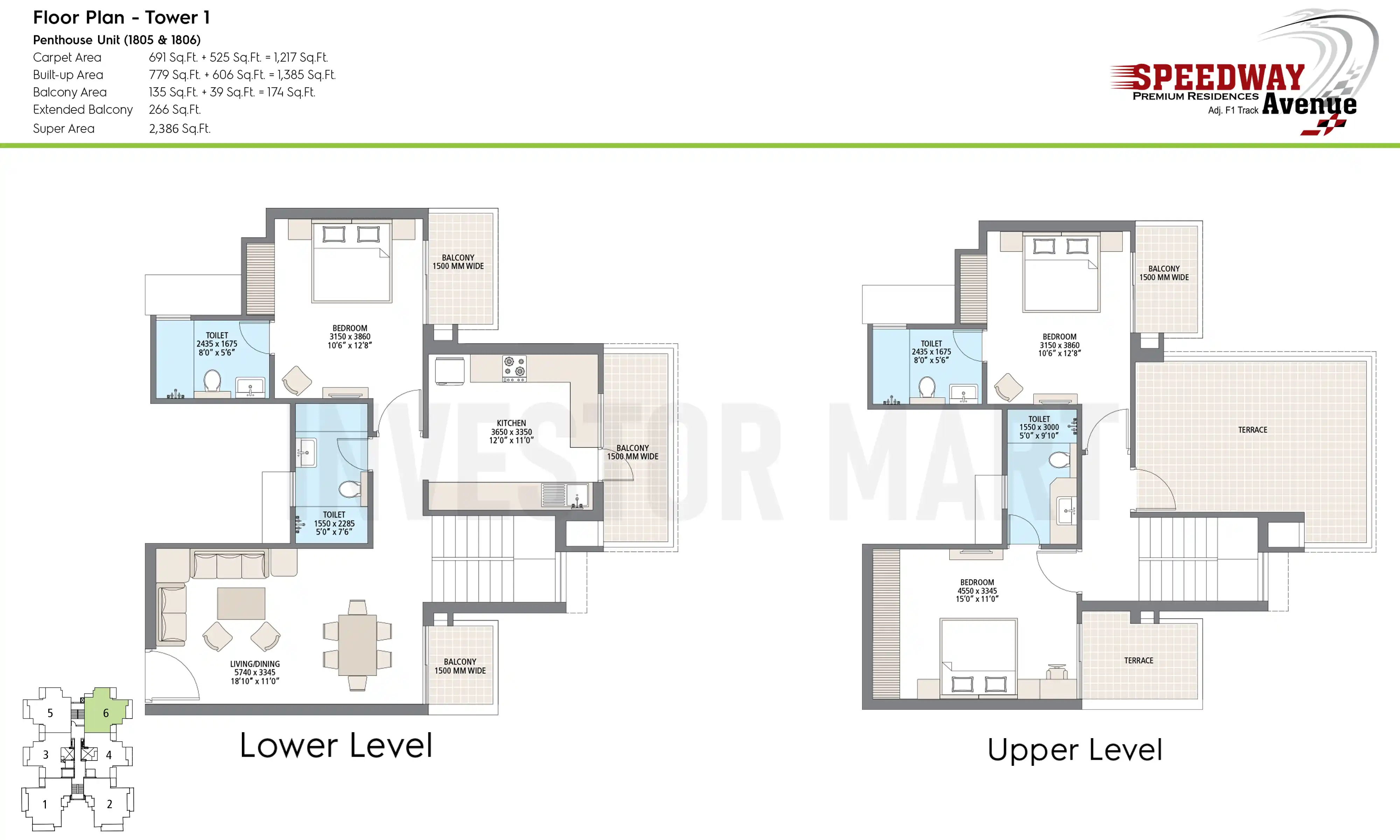2286 Sqft