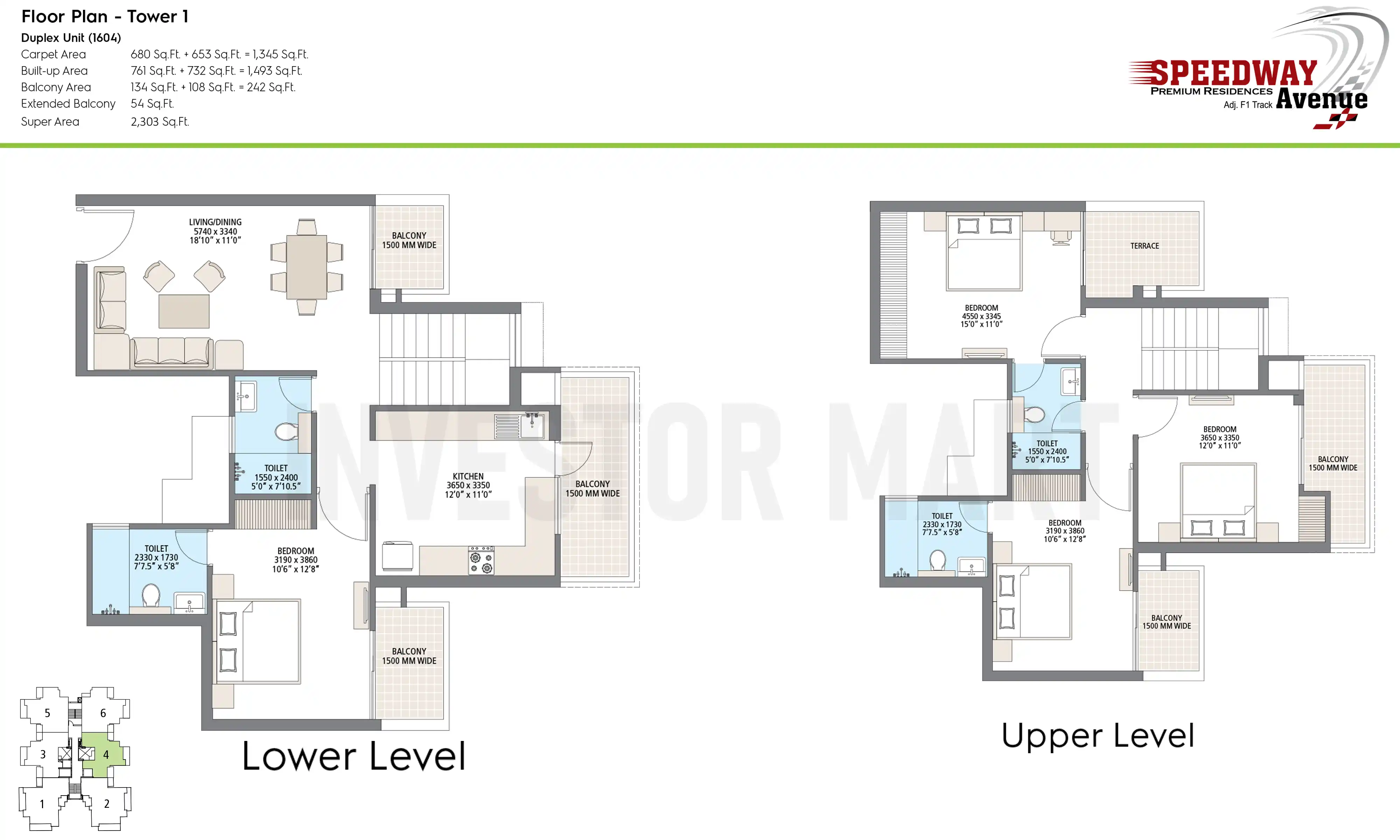 2303 Sqft