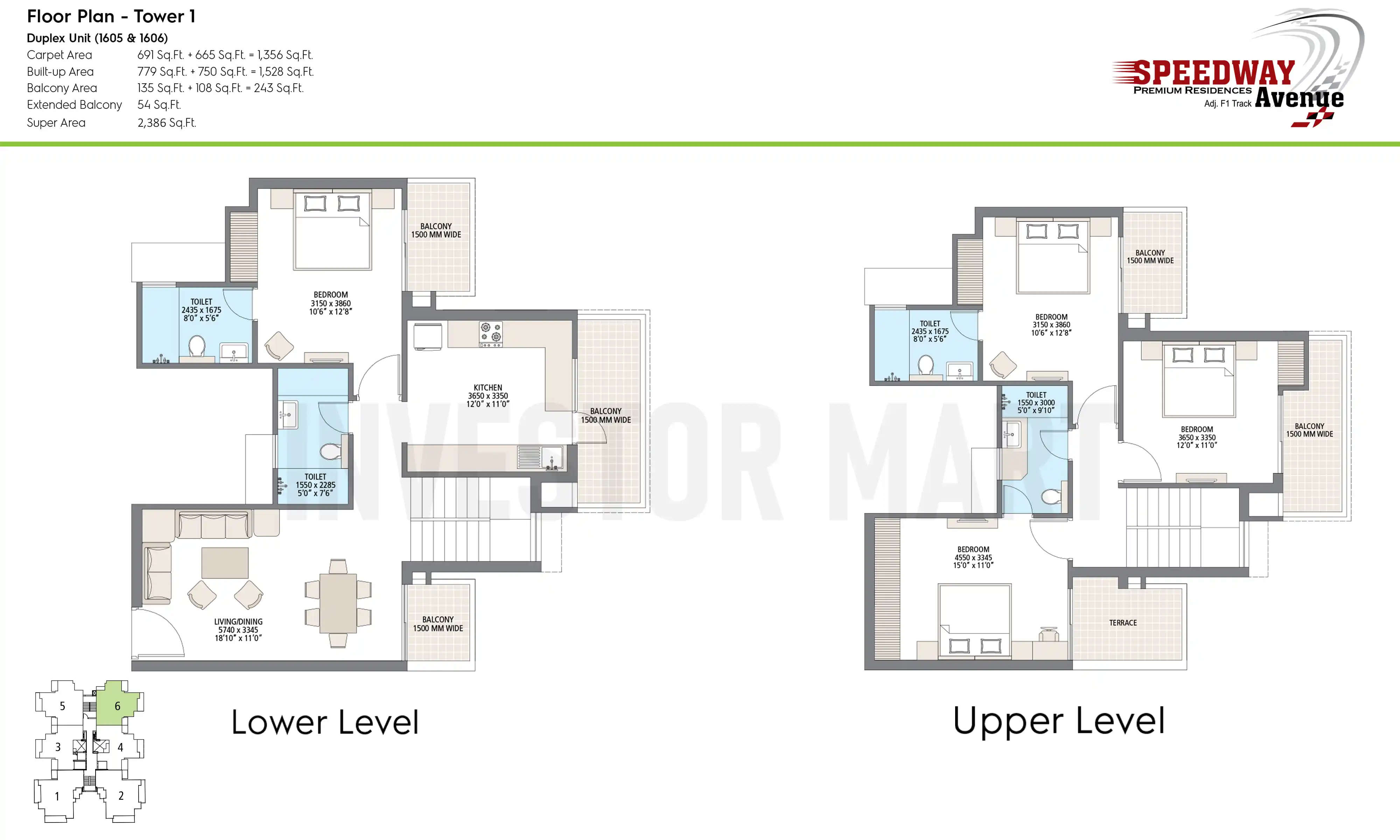 2386 Sqft