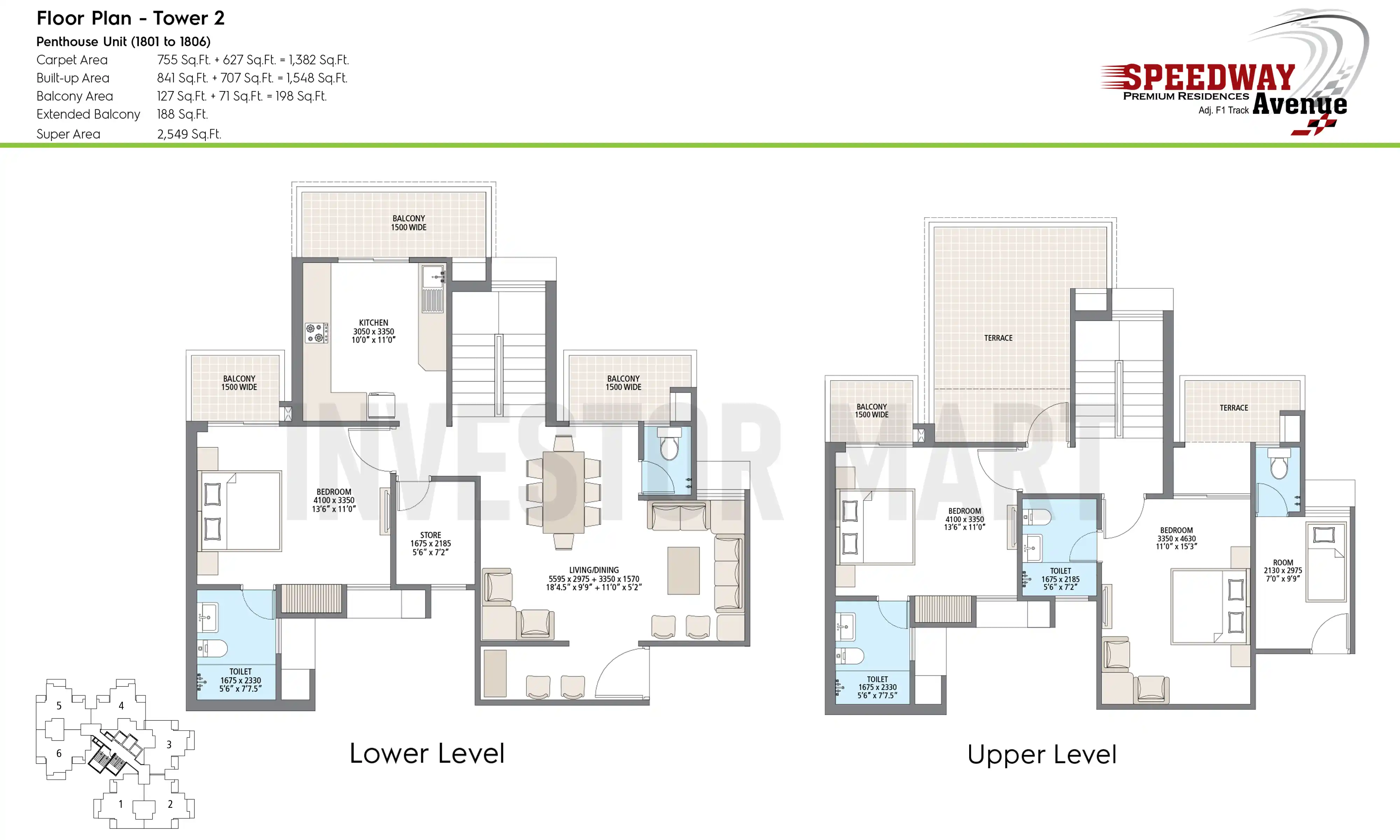 2549 Sqft