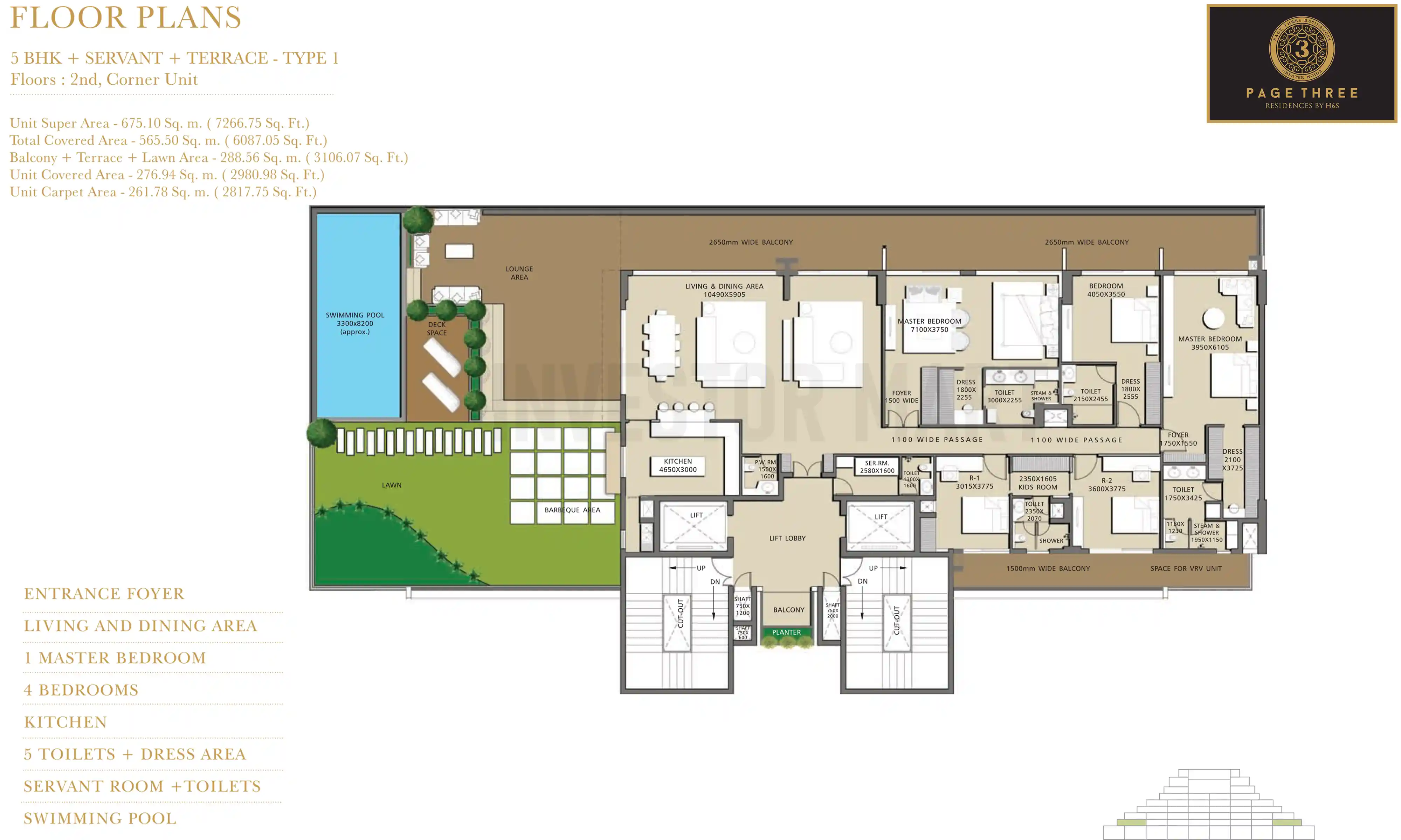7266 Sqft