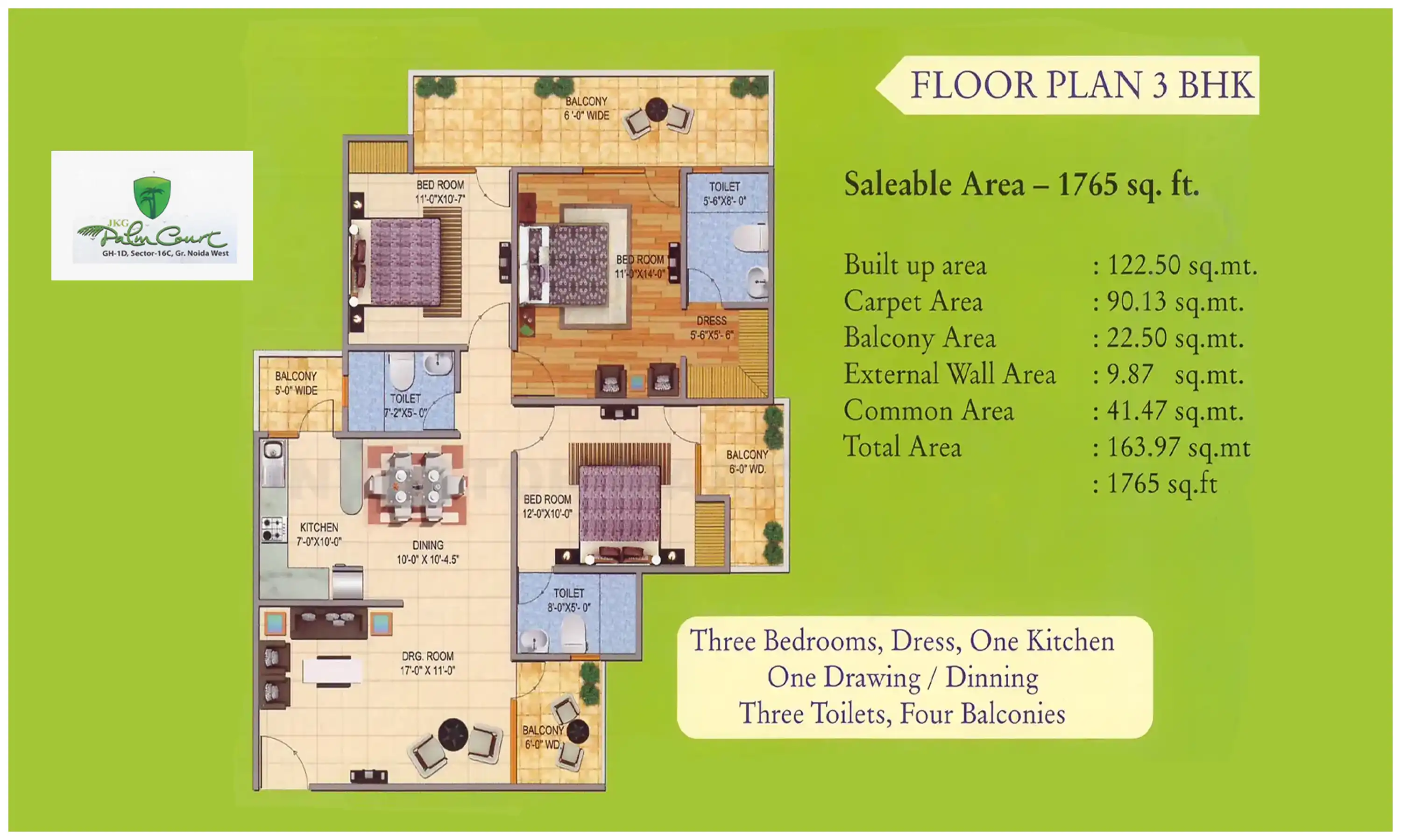 1765 Sqft