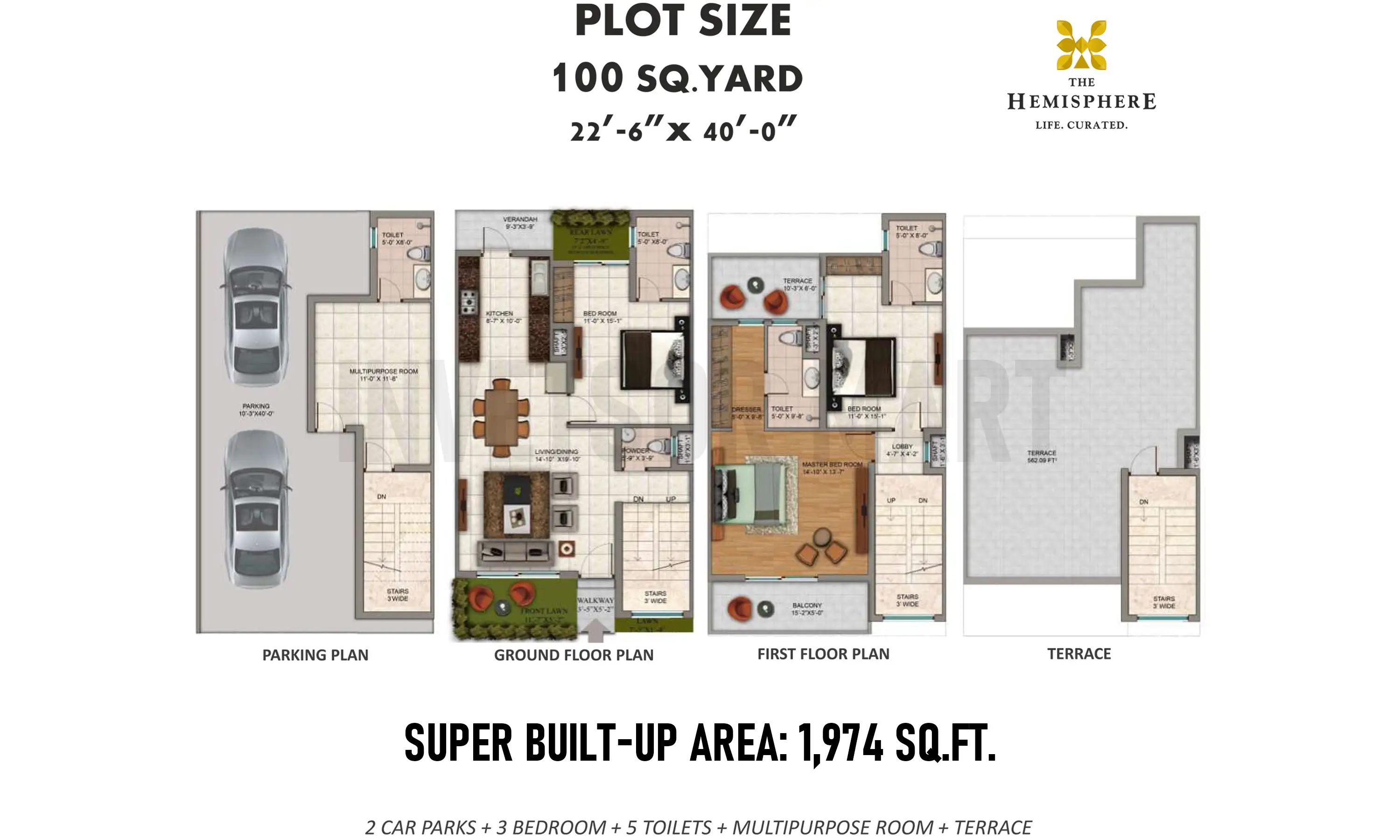 1974 Sqft