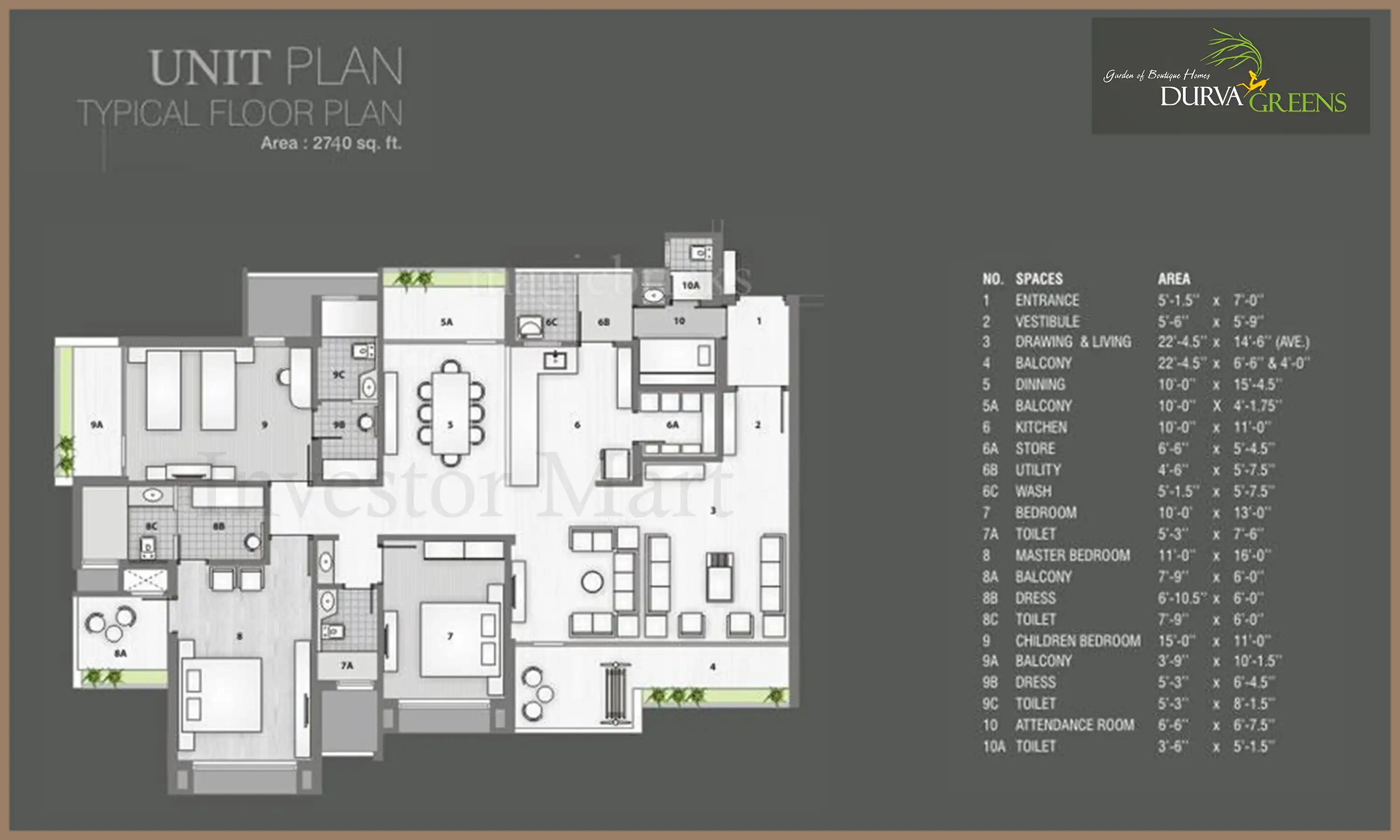 2740 Sqft