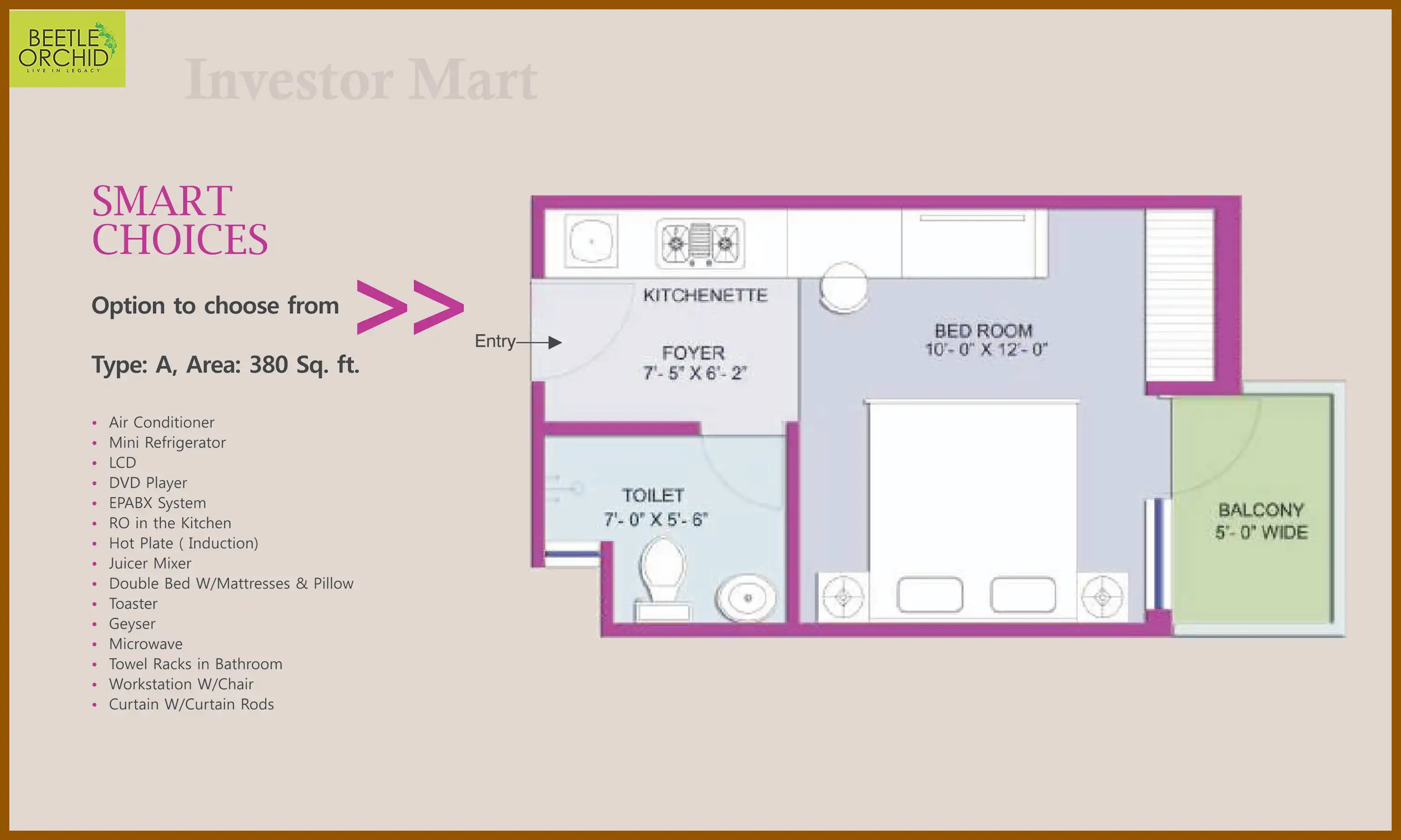 380 Sqft