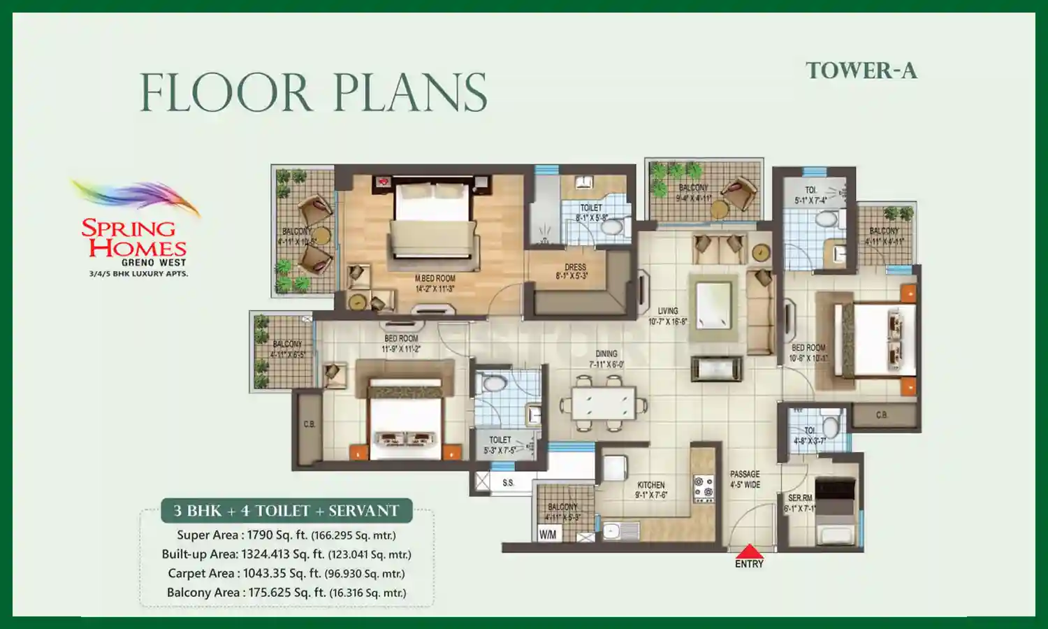 1790 Sqft
