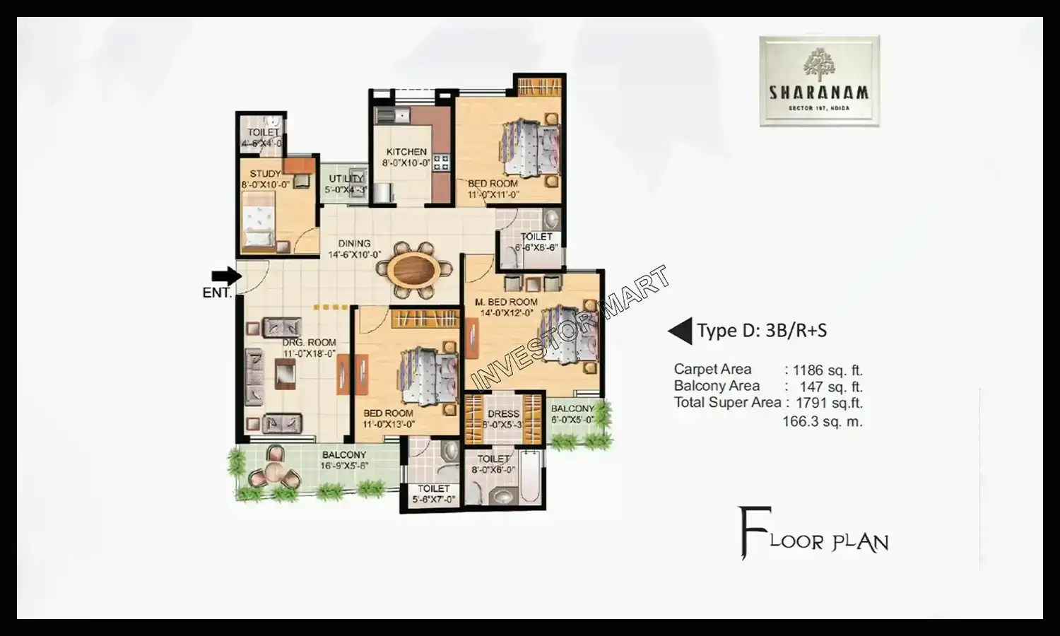 1791 Sqft