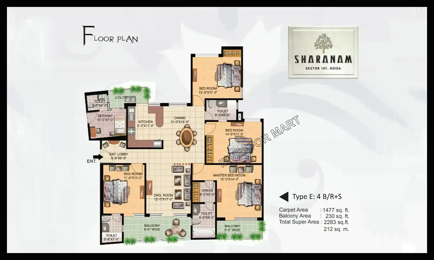 2283 Sqft