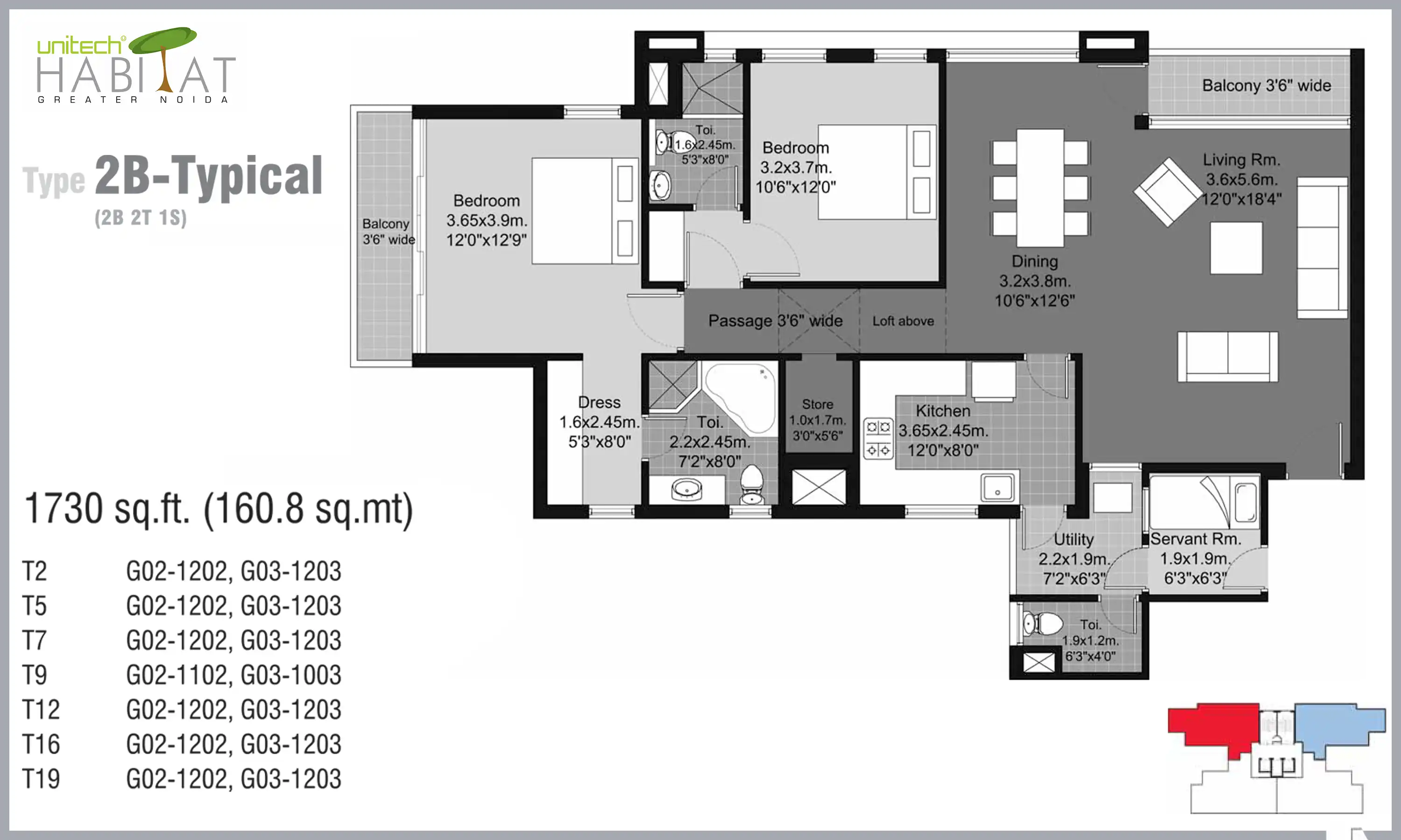 1730 Sqft