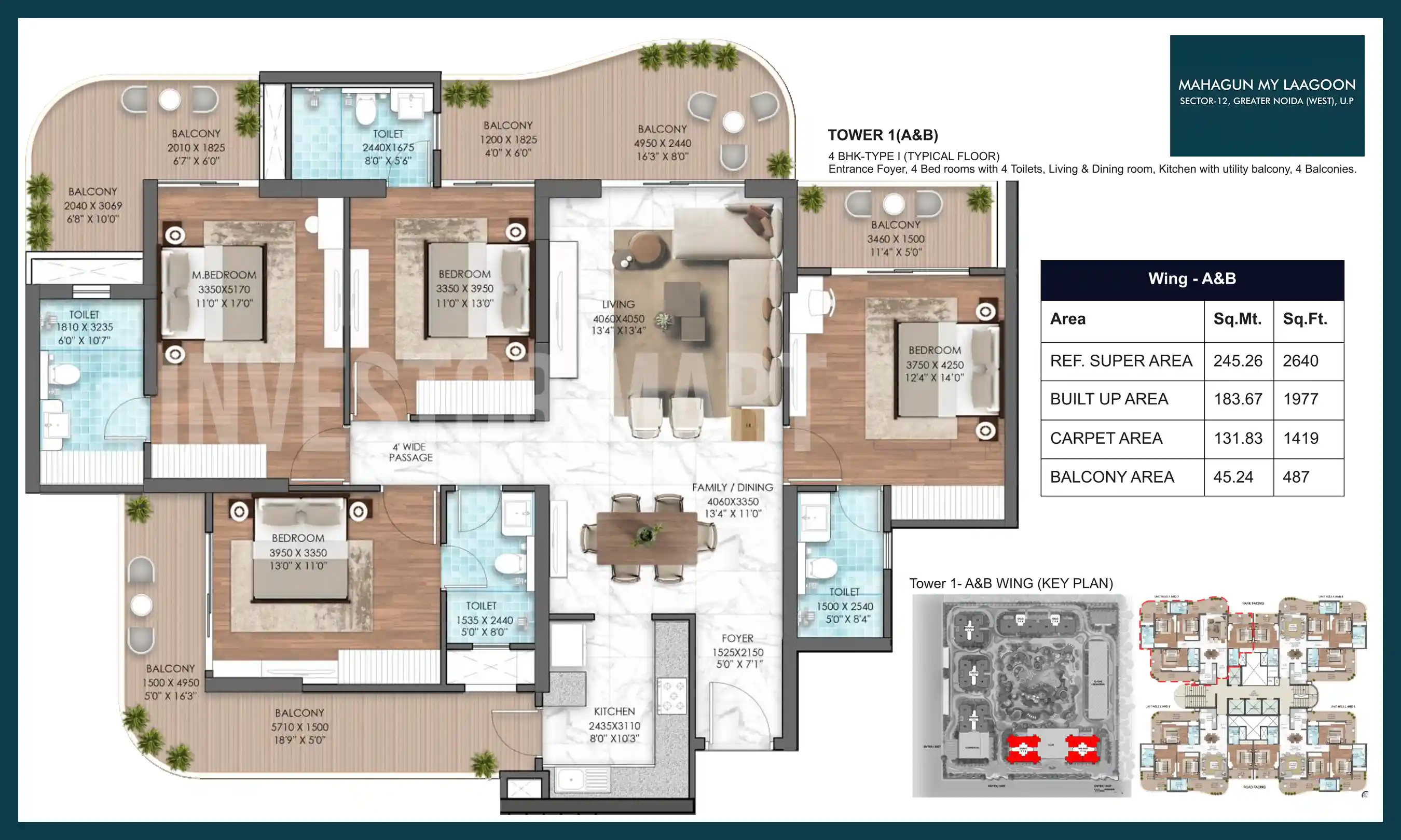 2640 Sqft