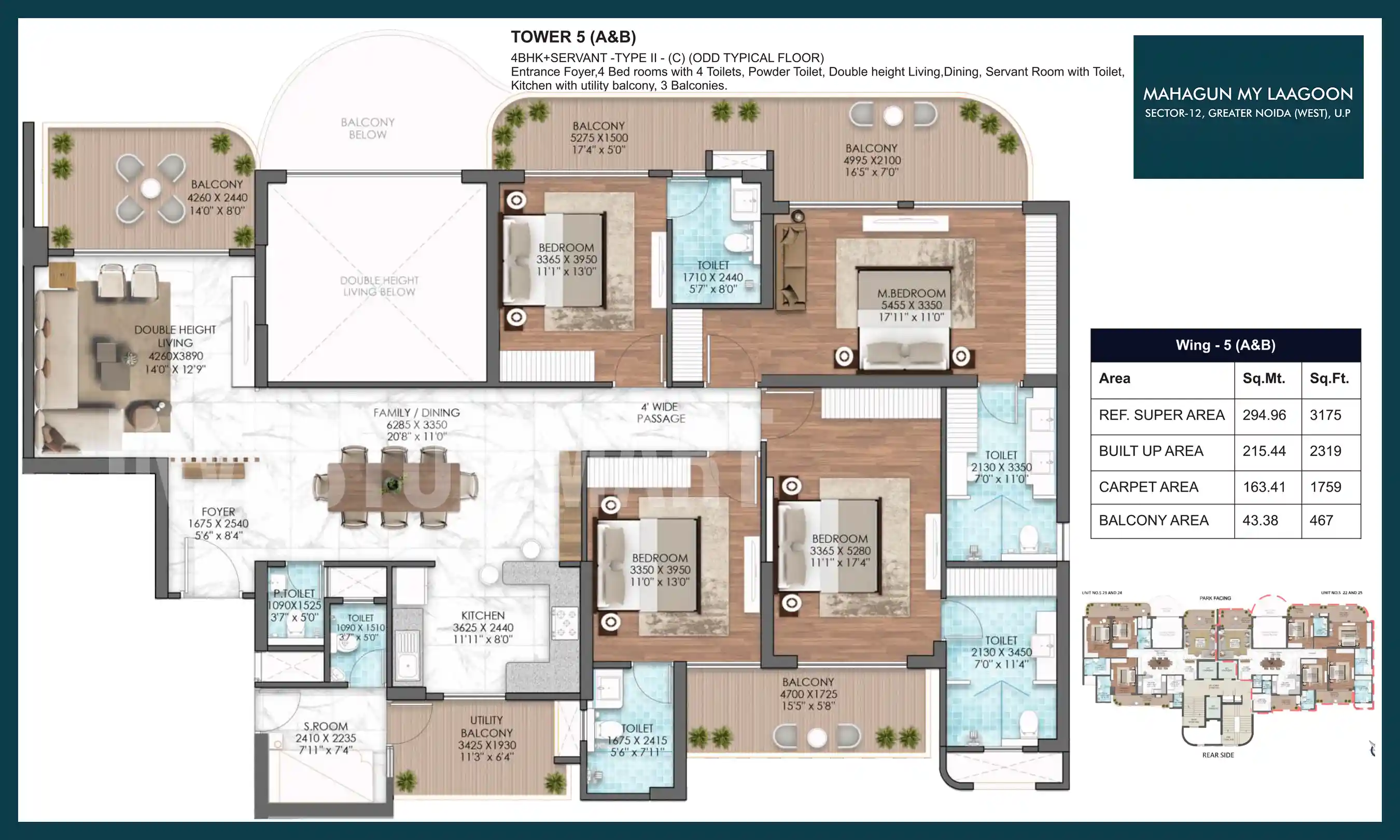 3175 Sqft