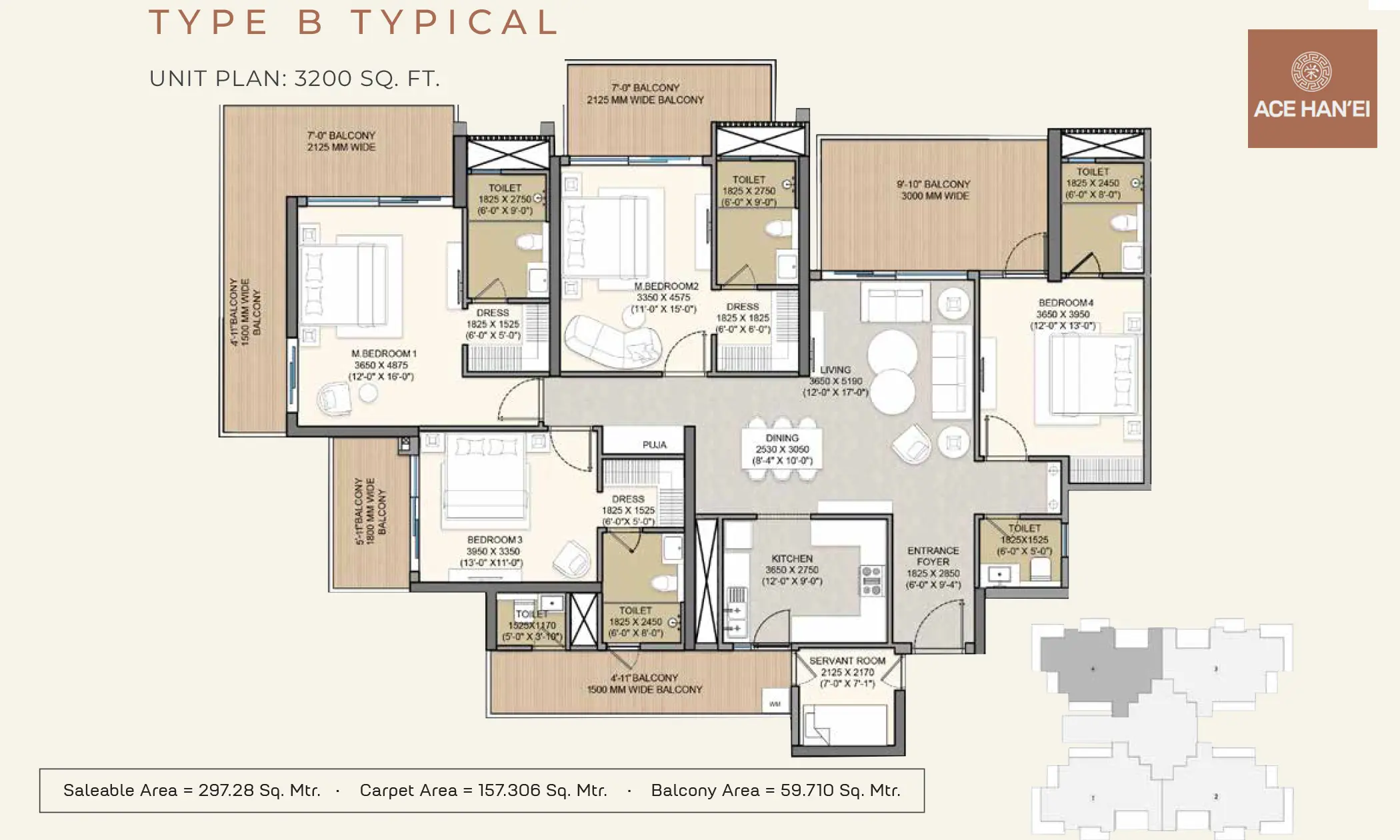 3200 Sqft