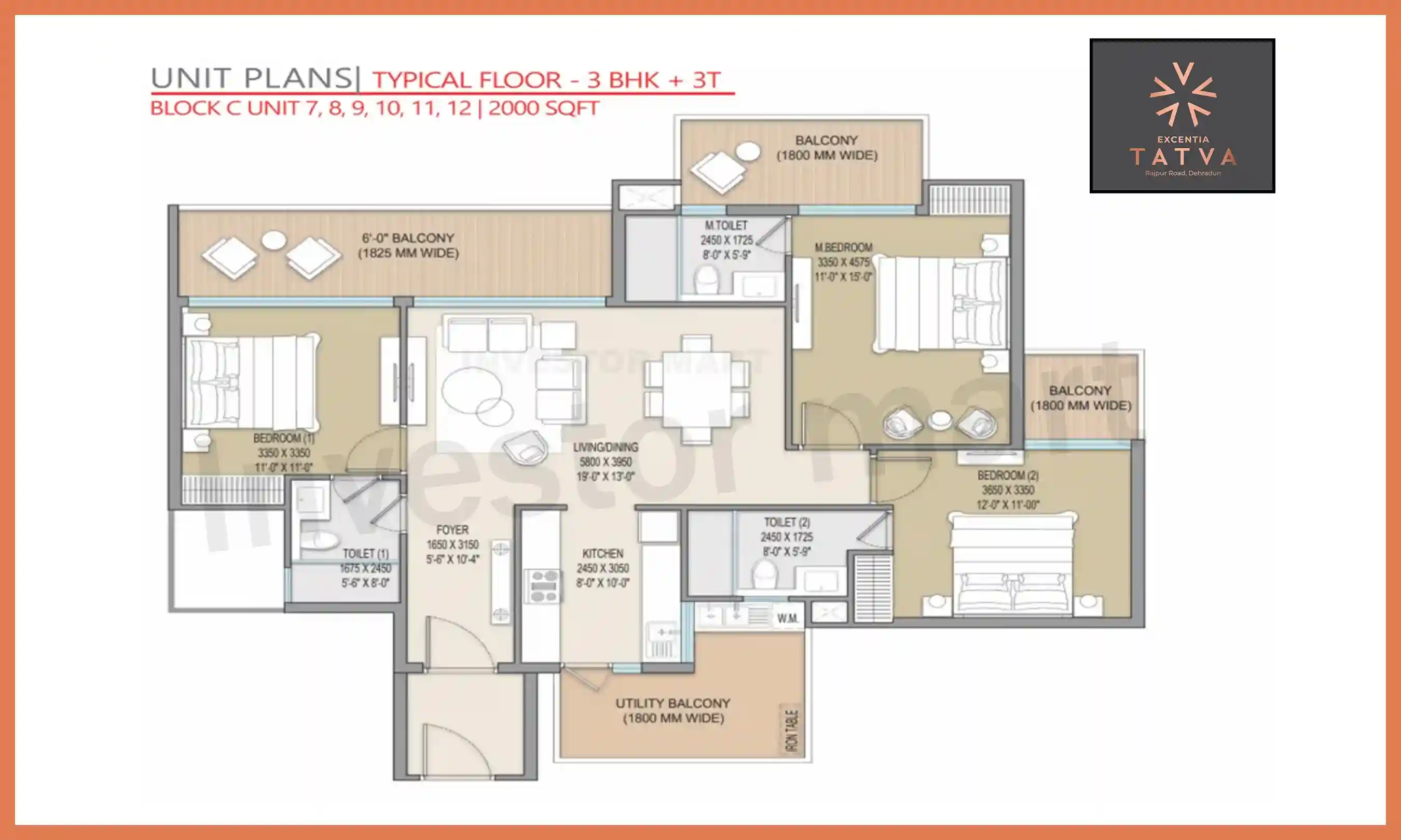 2000 Sqft