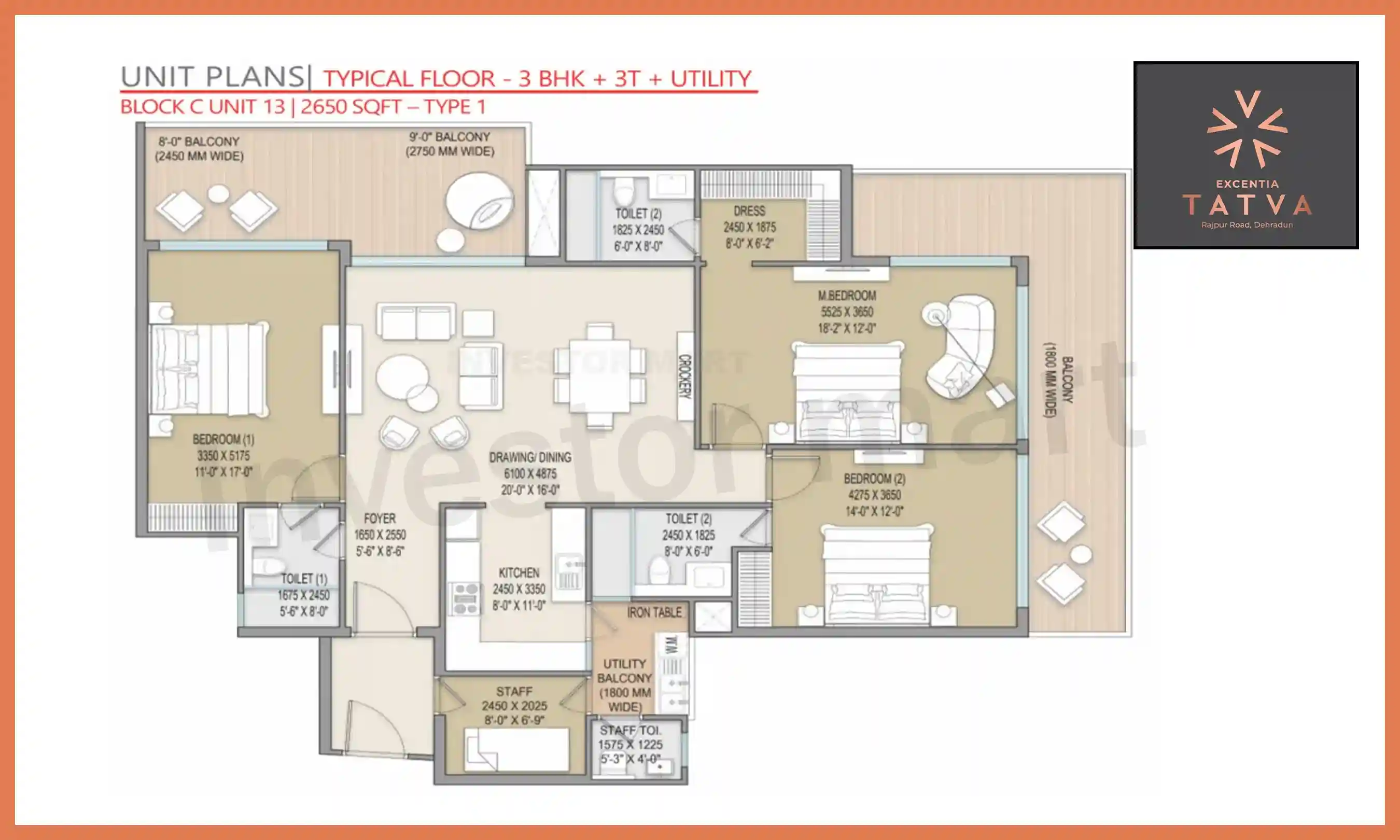 2650 Sqft