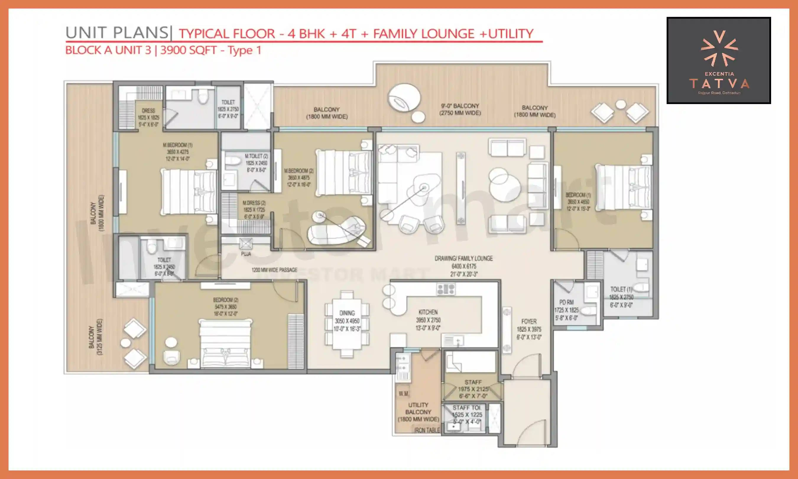 3900 Sqft
