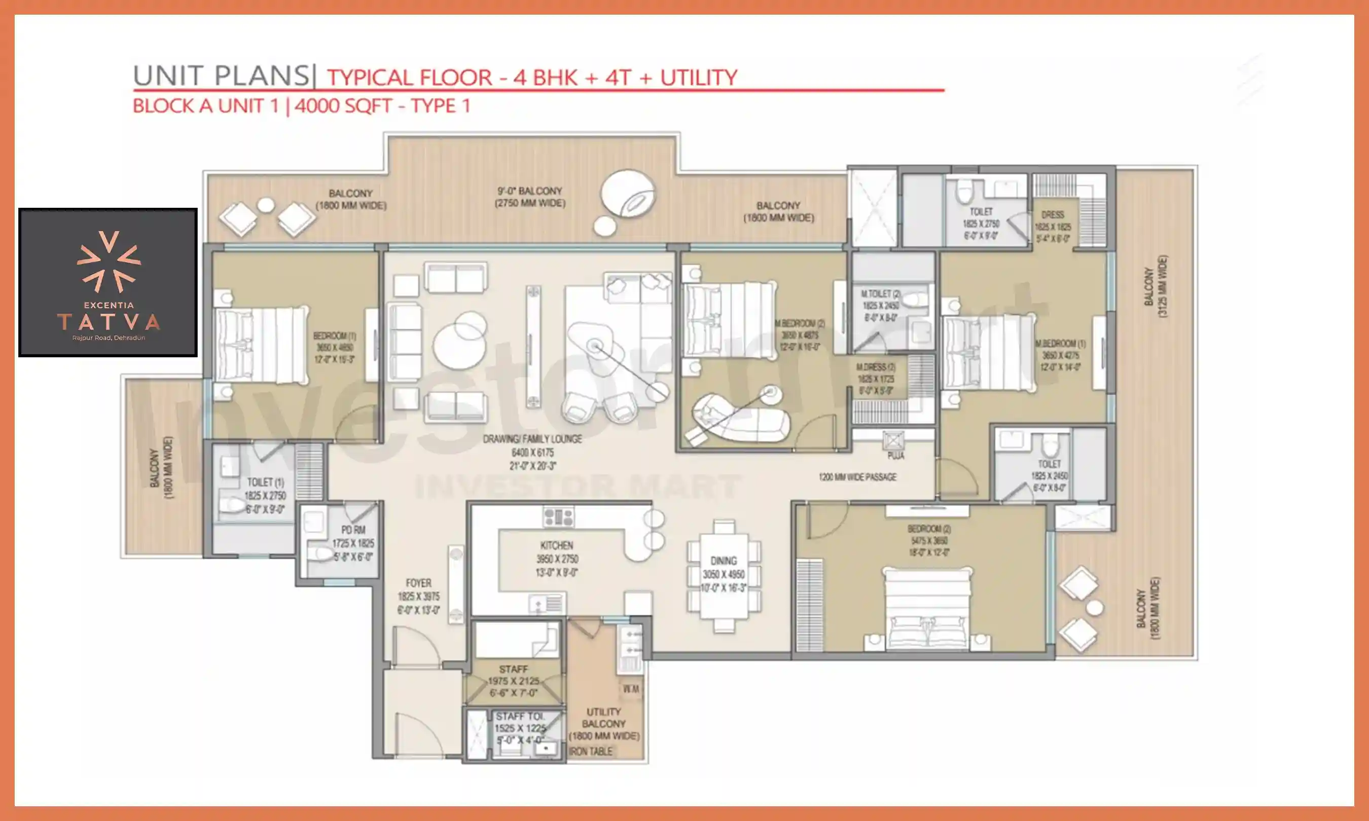 4000 Sqft