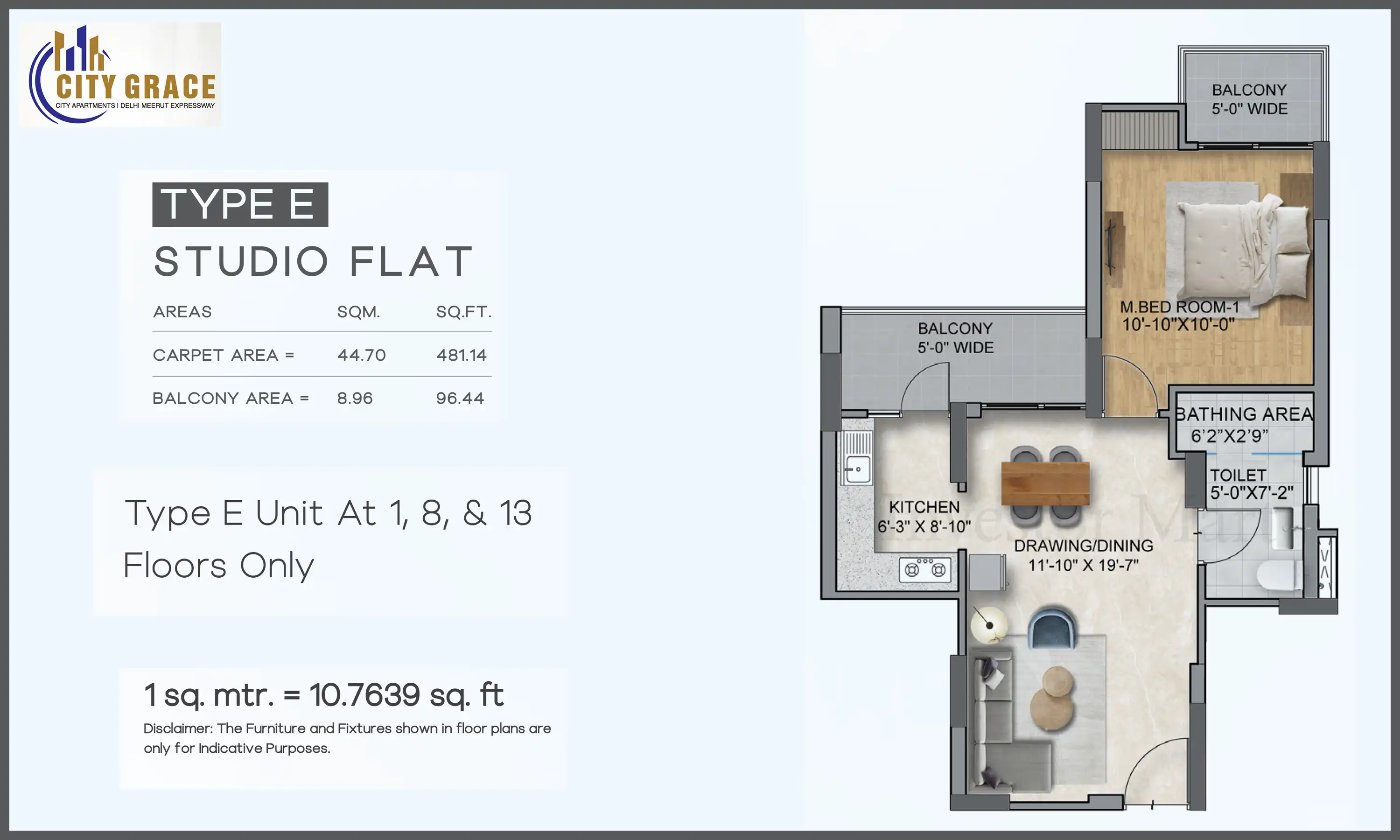 481 Sqft