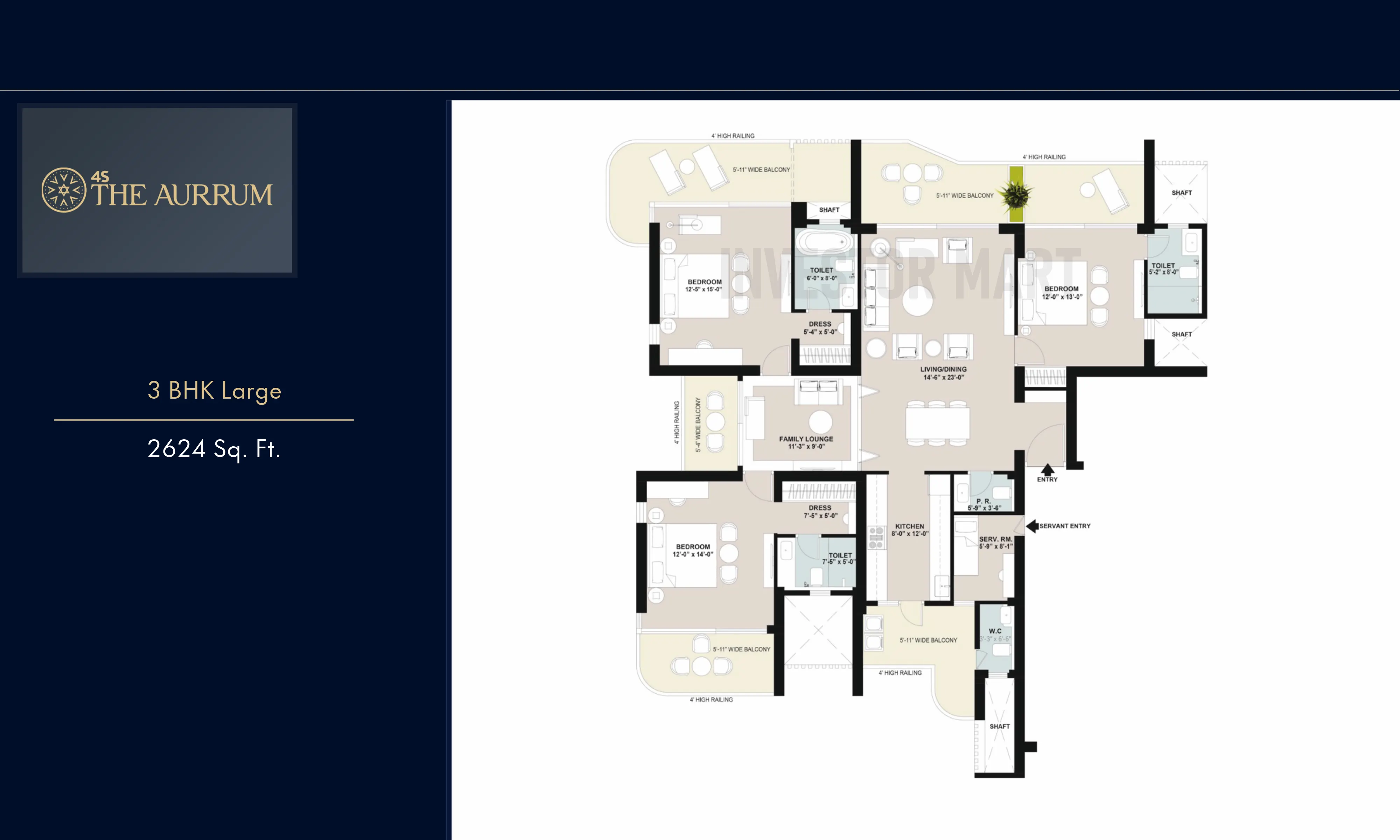 2624 Sqft
