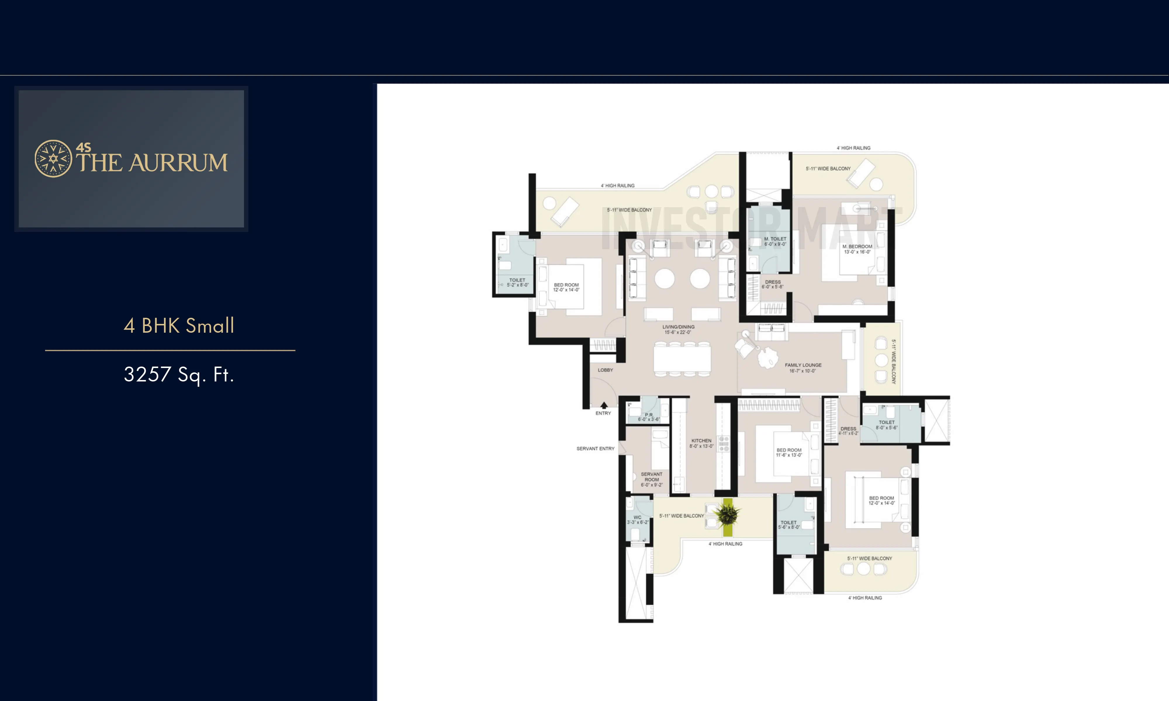 3257 Sqft