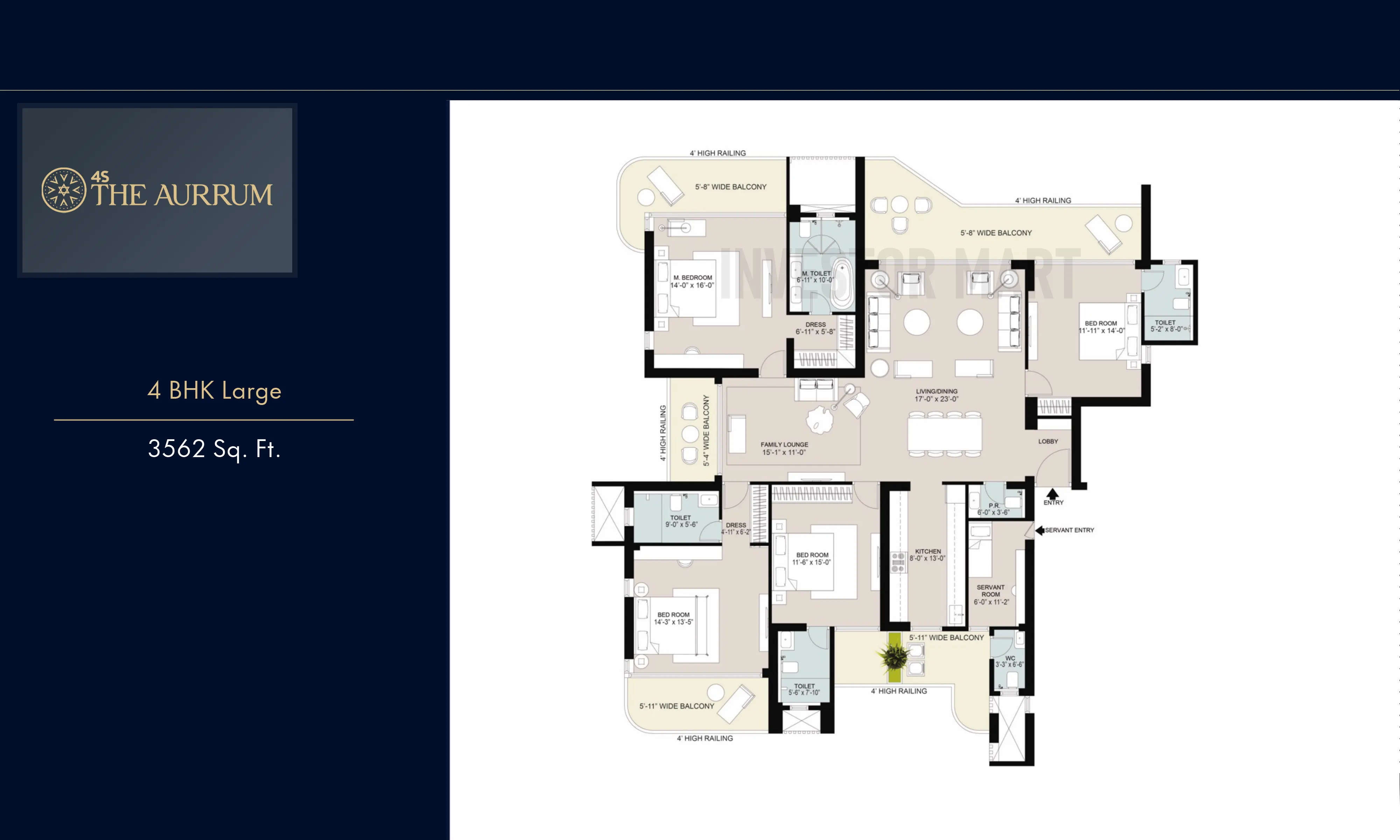 3562 Sqft