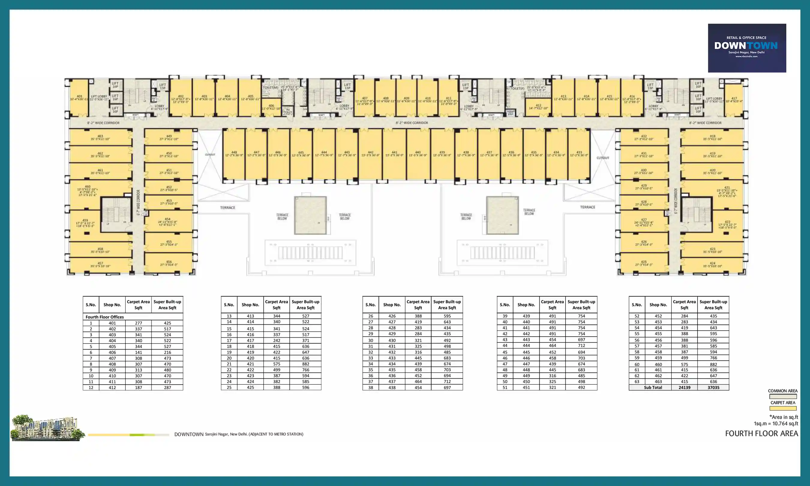 450 Sqft