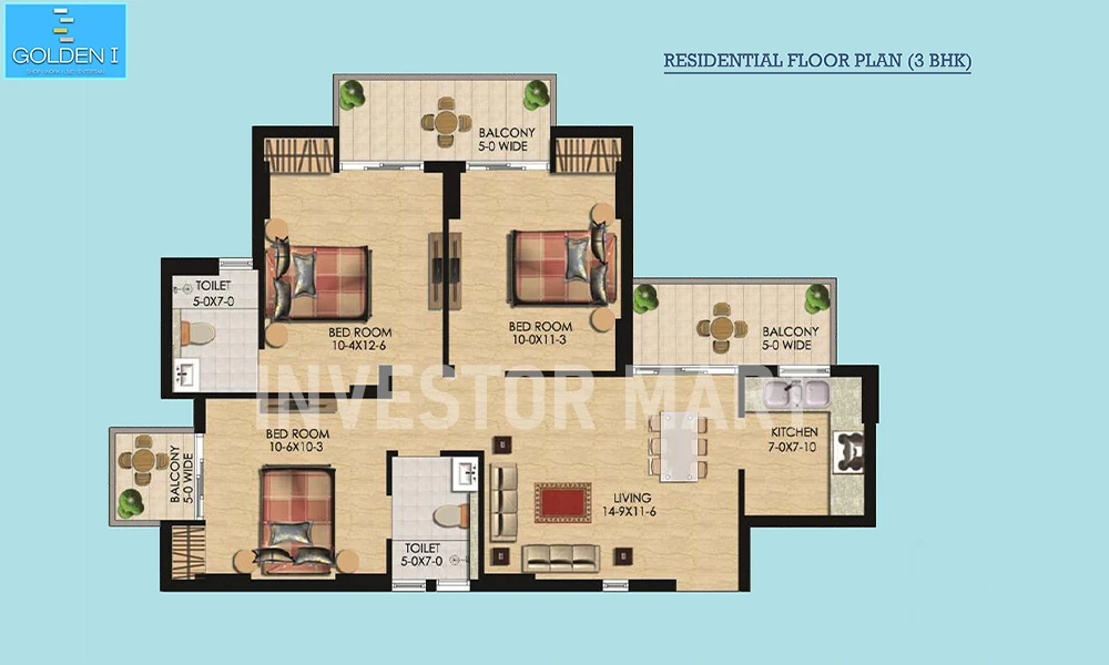 1150 Sqft