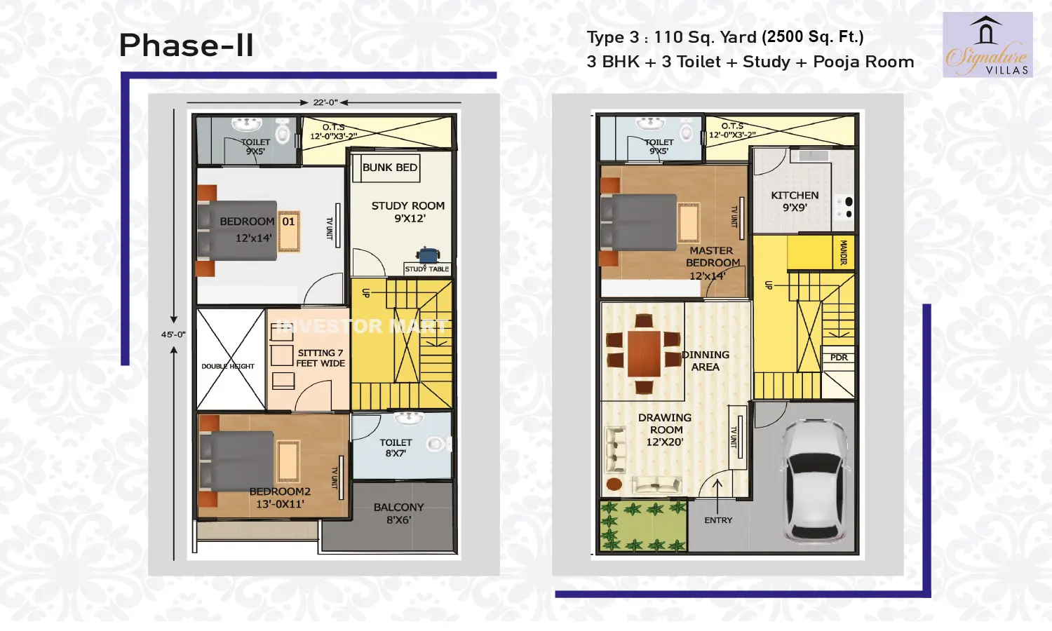 2500 Sqft