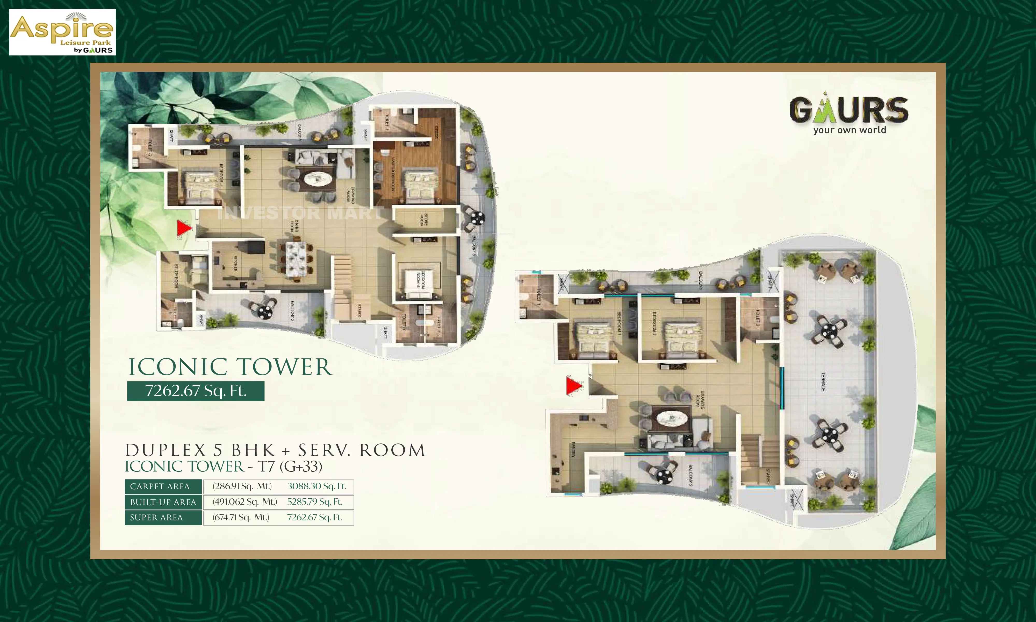 7262 Sqft