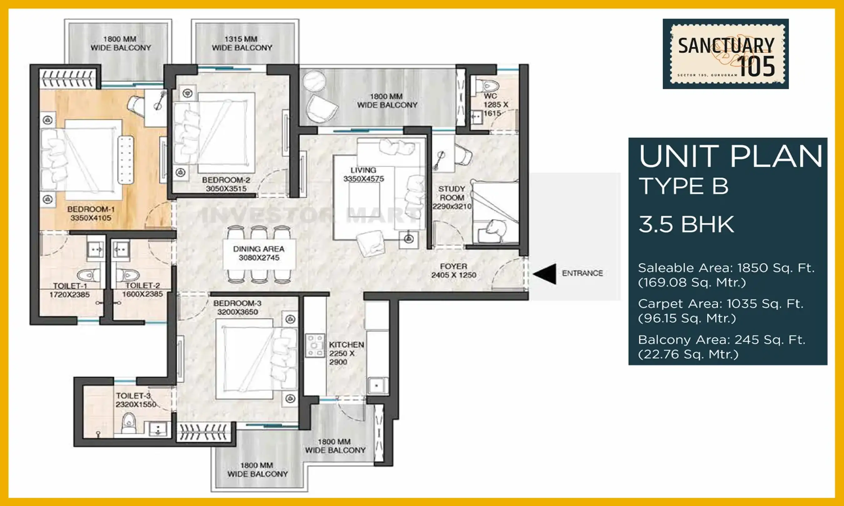 1850 Sqft
