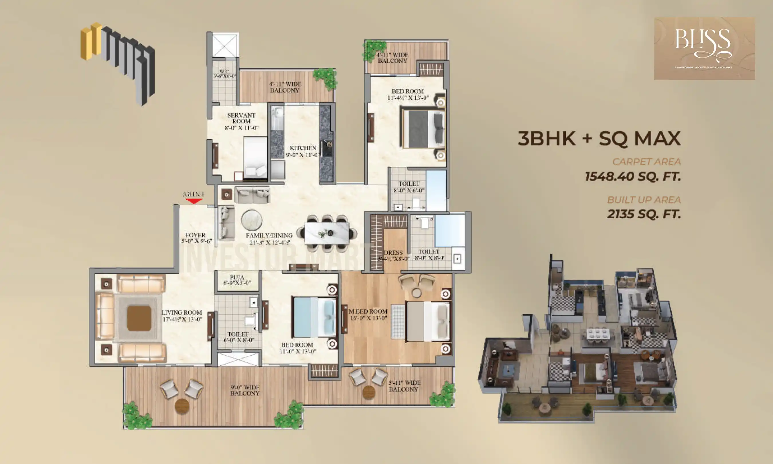 2135 Sqft