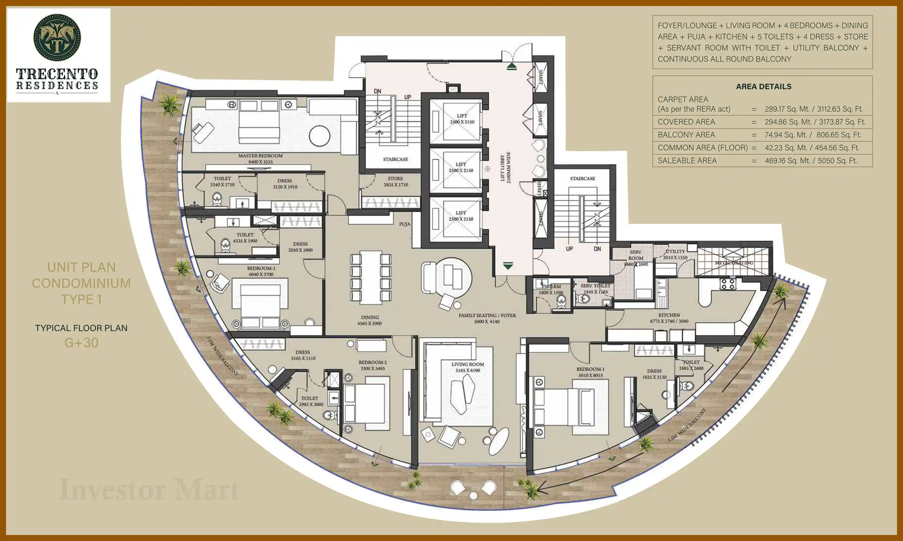 5050 Sqft