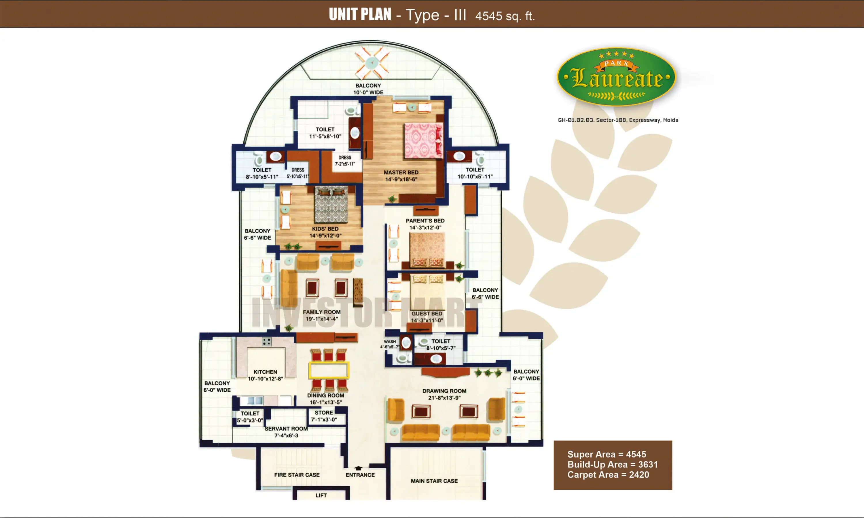 4545 Sqft
