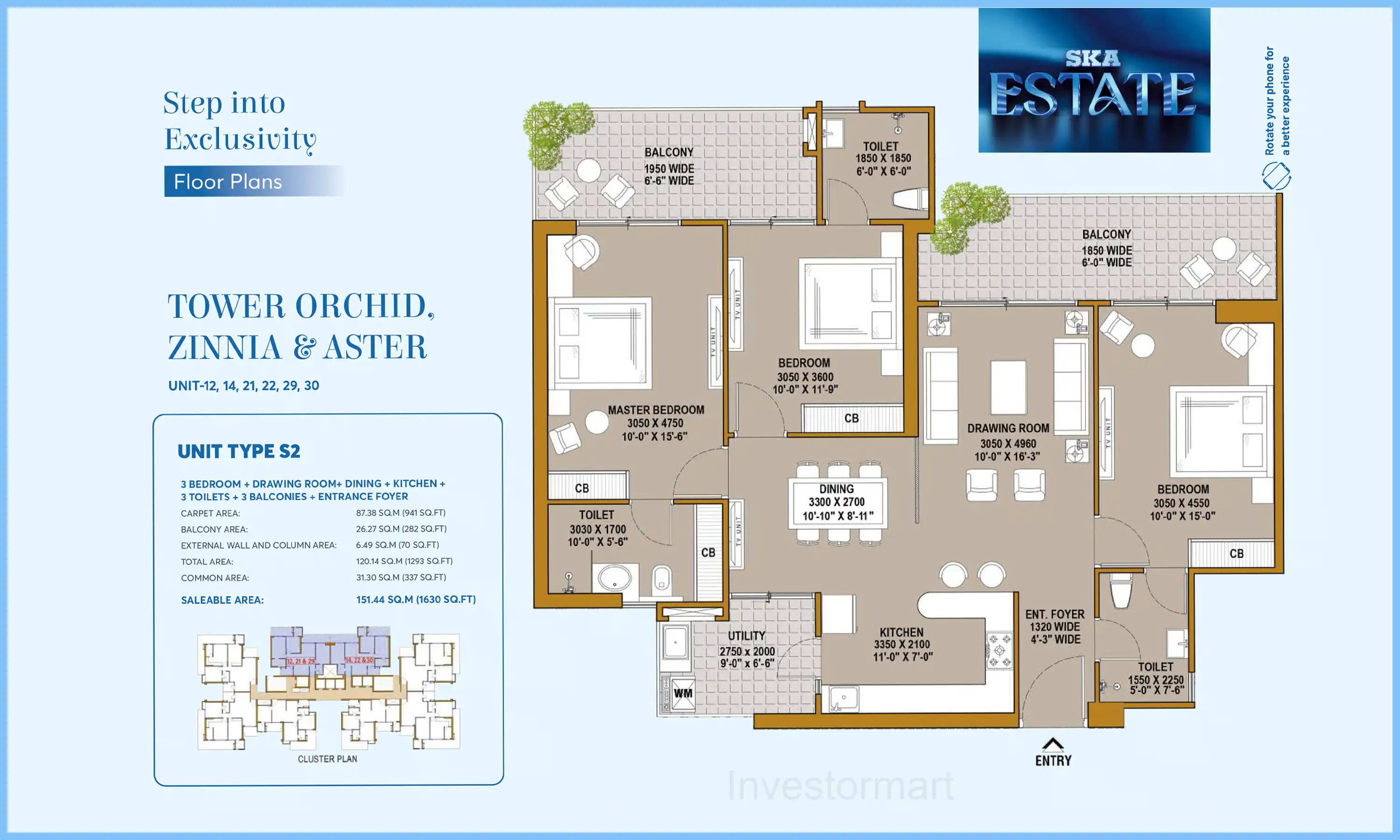1630 Sqft