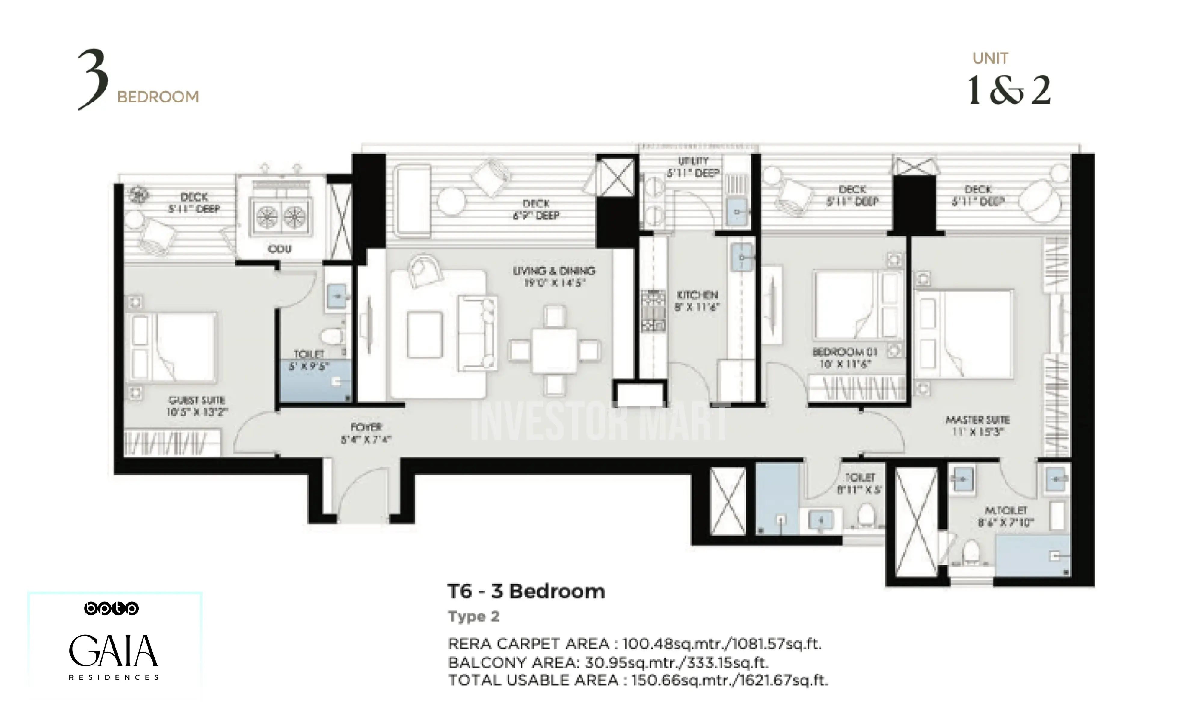 1622 Sqft
